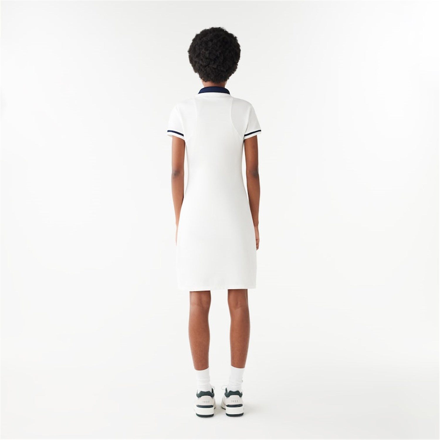 Lacoste EF7284 Bianco Abbigliamento Donna Abito Lacoste EF7284 Bianco Abbigliamento Donna Abito