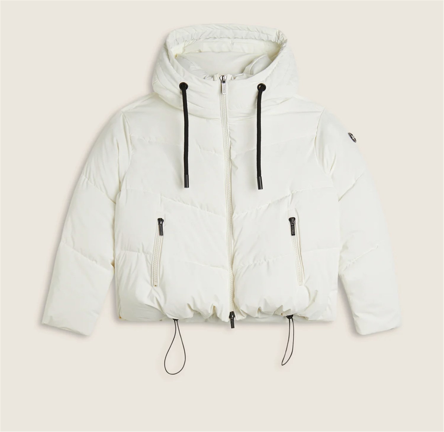 FREDDY F25WPJJ14 Bianco Abbigliamento Donna Piumino FREDDY F25WPJJ14 Bianco Abbigliamento Donna Piumino