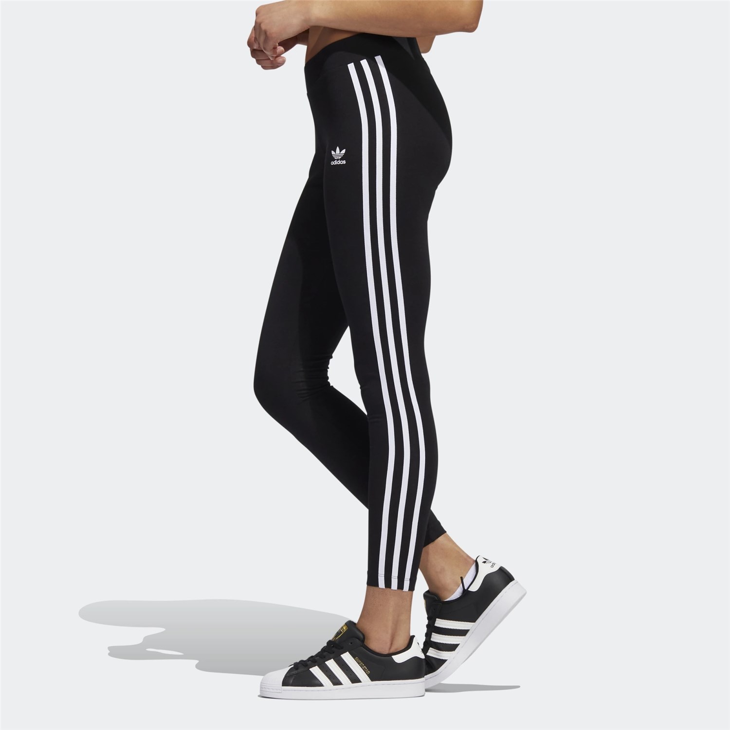 ADIDAS ORIGINALS HD2350 Black Clothing Woman Leggings ADIDAS ORIGINALS HD2350 Black Clothing Woman Leggings