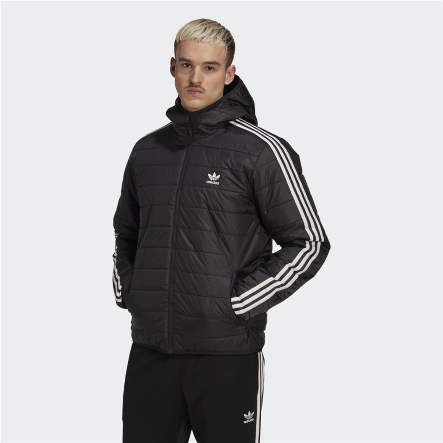 ADIDAS ORIGINALS HL9211 Black Clothing Unisex Duvet ADIDAS ORIGINALS HL9211 Black Clothing Unisex Duvet