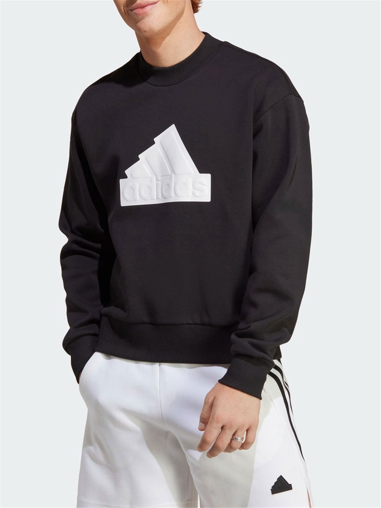 ADIDAS PERFORMANCE IC3740 Nero Abbigliamento Uomo Felpa ADIDAS PERFORMANCE IC3740 Nero Abbigliamento Uomo Felpa