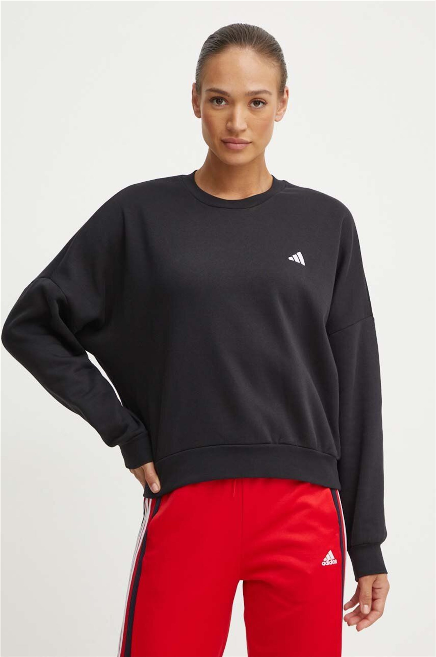 ADIDAS ORIGINALS IX7940 Nero Abbigliamento Donna Felpa ADIDAS ORIGINALS IX7940 Nero Abbigliamento Donna Felpa