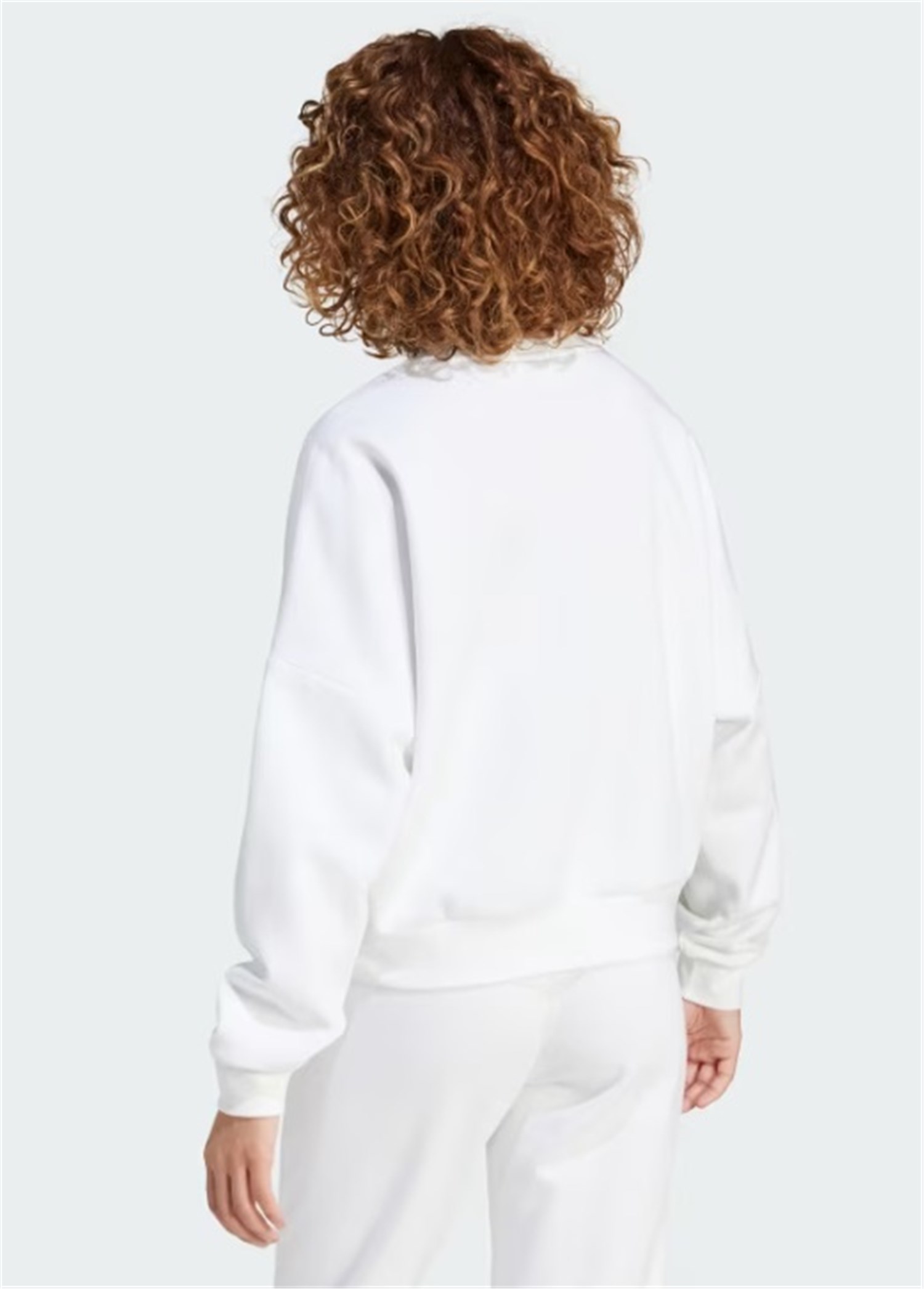 ADIDAS ORIGINALS IX7942 Bianco Abbigliamento Donna Felpa ADIDAS ORIGINALS IX7942 Bianco Abbigliamento Donna Felpa