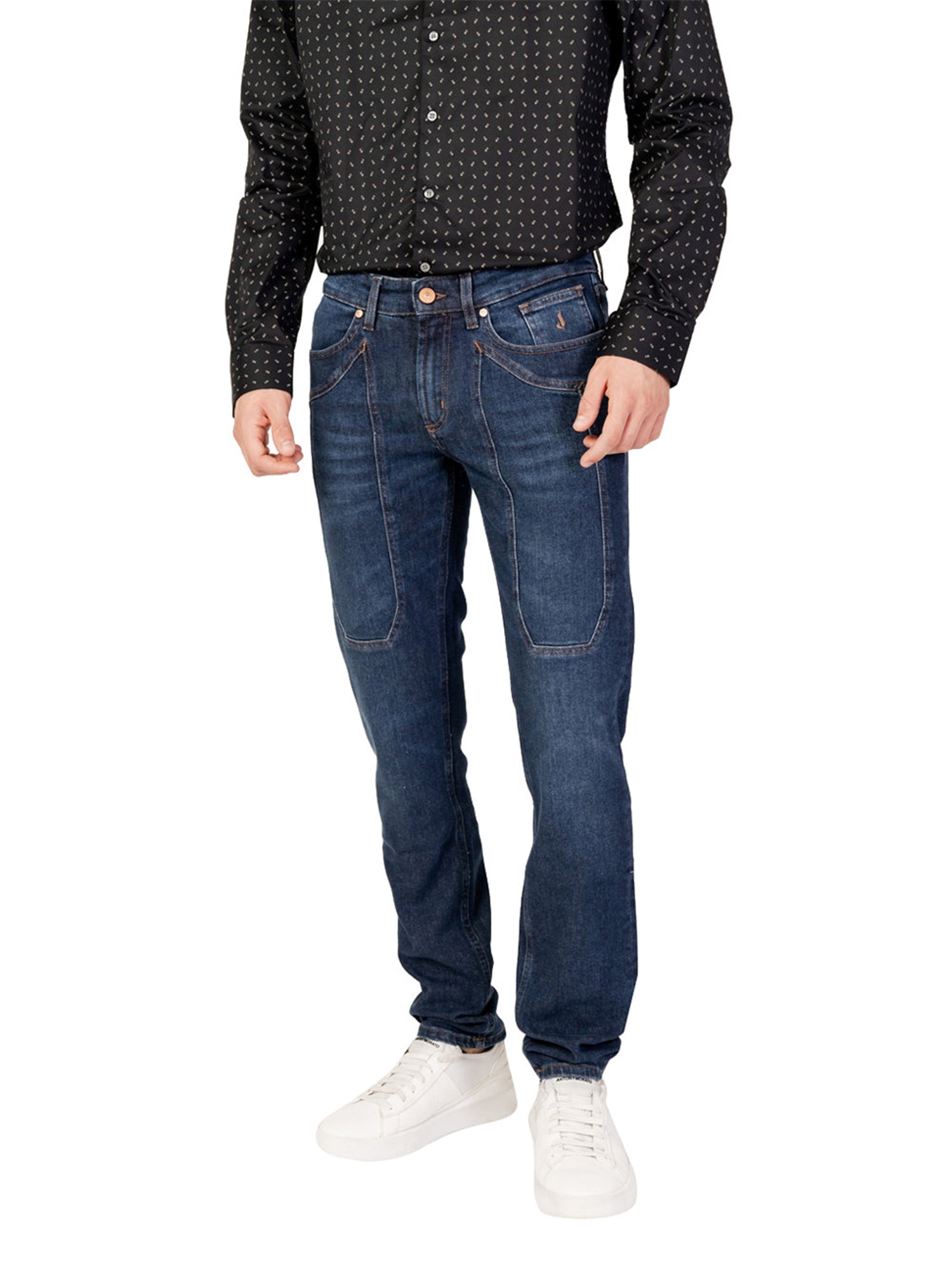JECKERSON JUPPA077JOHN001 Blu Abbigliamento Uomo Jeans JECKERSON JUPPA077JOHN001 Blu Abbigliamento Uomo Jeans