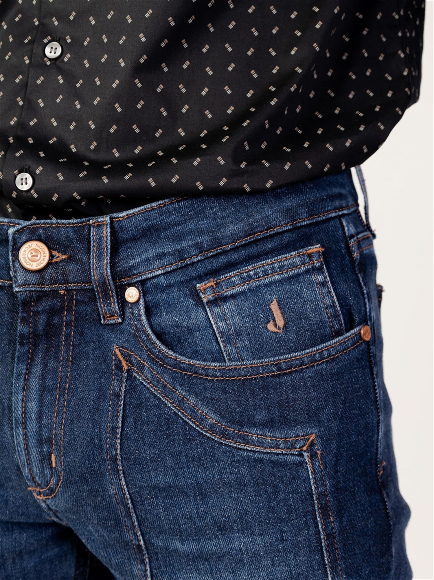 JECKERSON JUPPA077JOHN001 Blu Abbigliamento Uomo Jeans JECKERSON JUPPA077JOHN001 Blu Abbigliamento Uomo Jeans