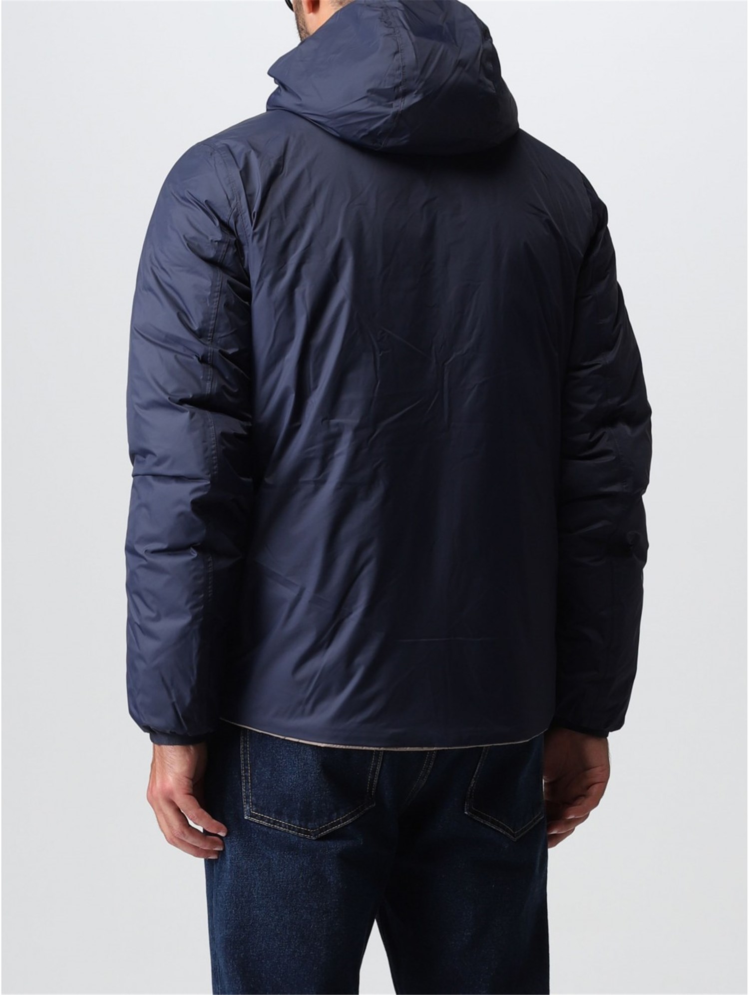 K-WAY K111BEW Blue Clothing Man Duvet K-WAY K111BEW Blue Clothing Man Duvet