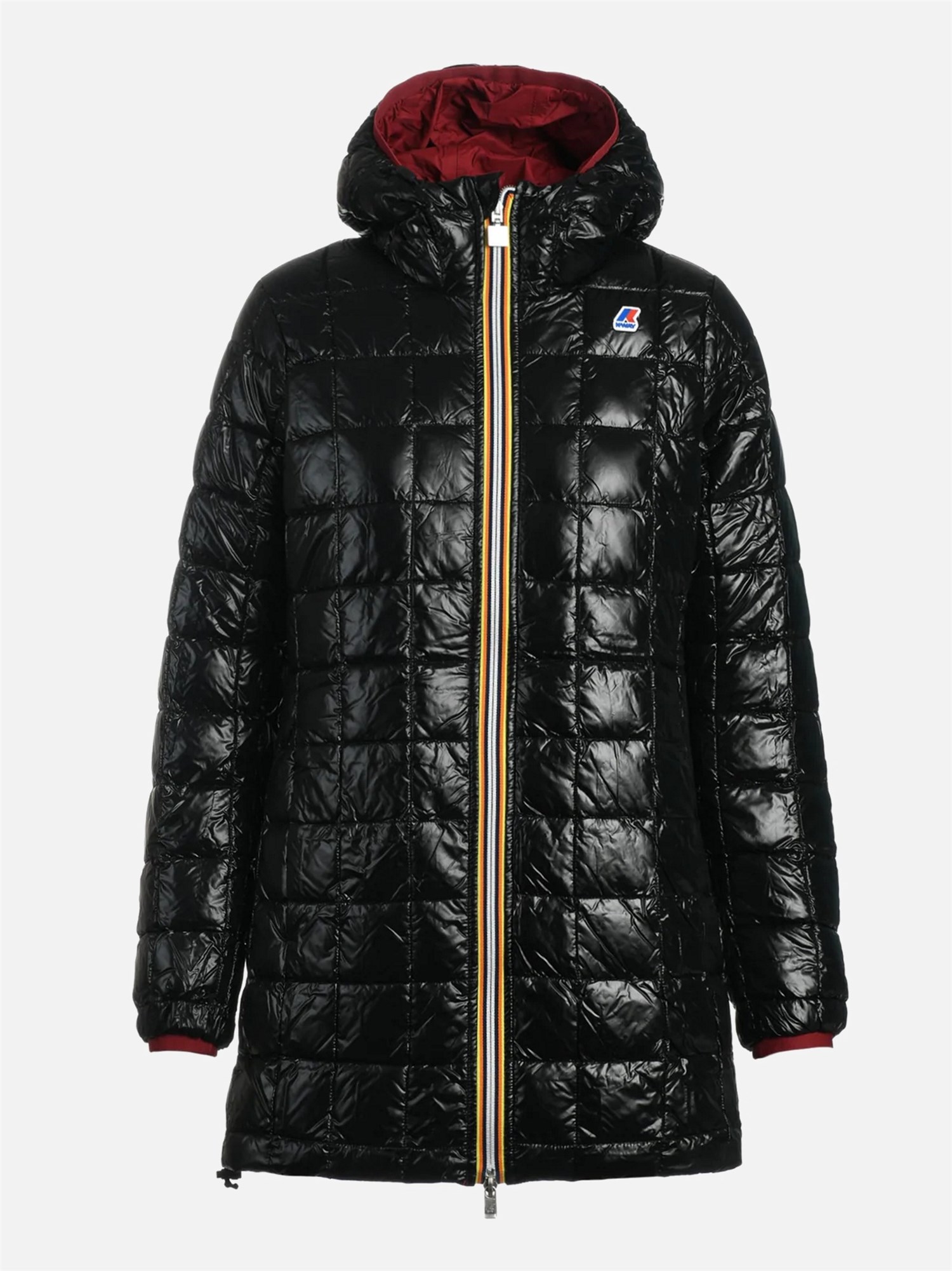 K-WAY K111EYW AGU Bordeaux Clothing Woman Duvet K-WAY K111EYW AGU Bordeaux Clothing Woman Duvet