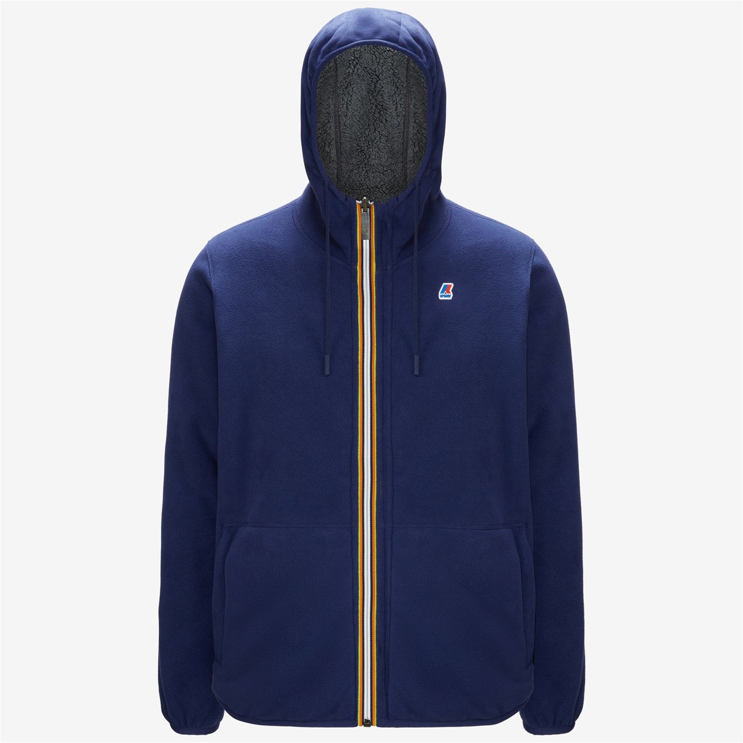 K-WAY K21112W Blue Clothing Unisex Sweater K-WAY K21112W Blue Clothing Unisex Sweater