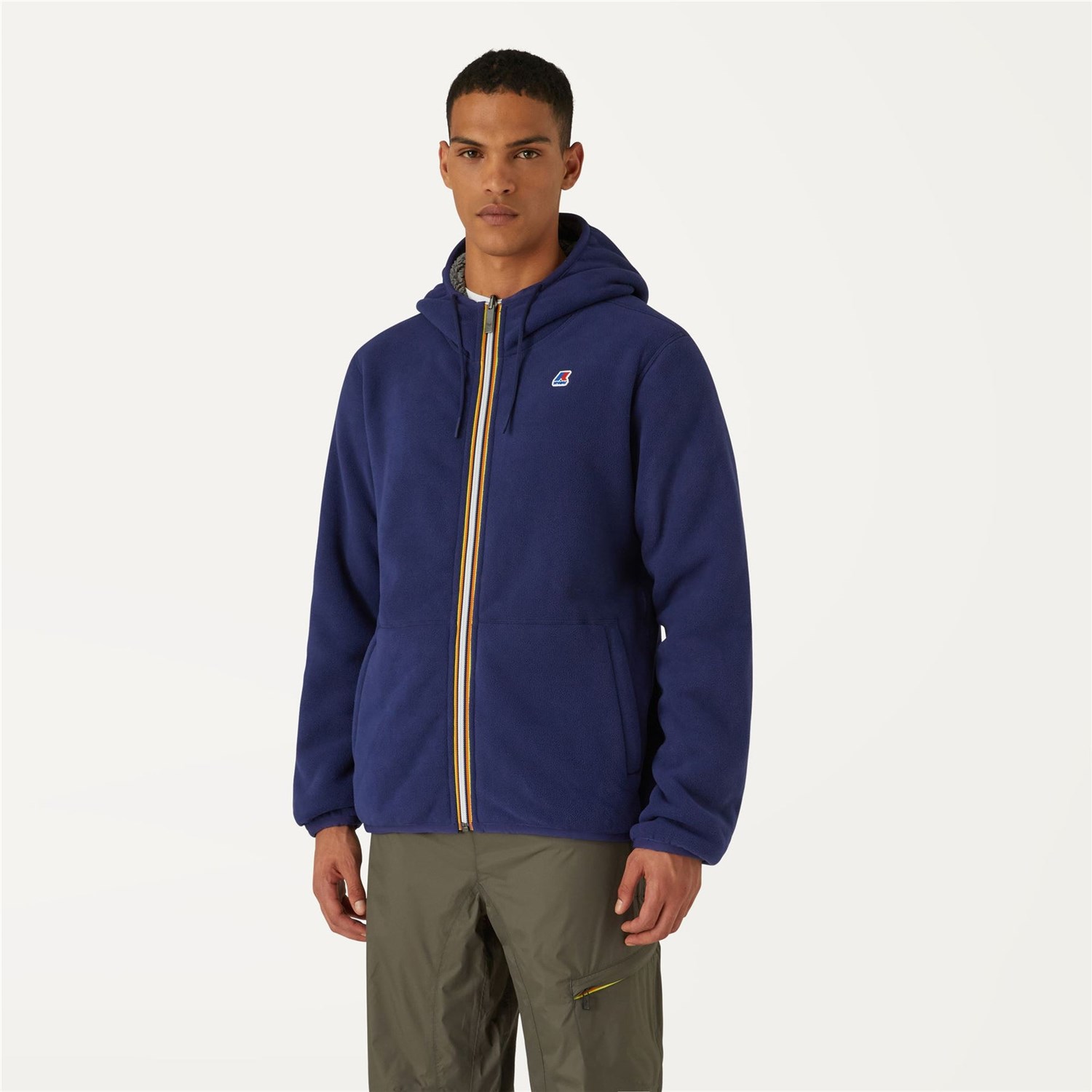 K-WAY K21112W Blue Clothing Unisex Sweater K-WAY K21112W Blue Clothing Unisex Sweater