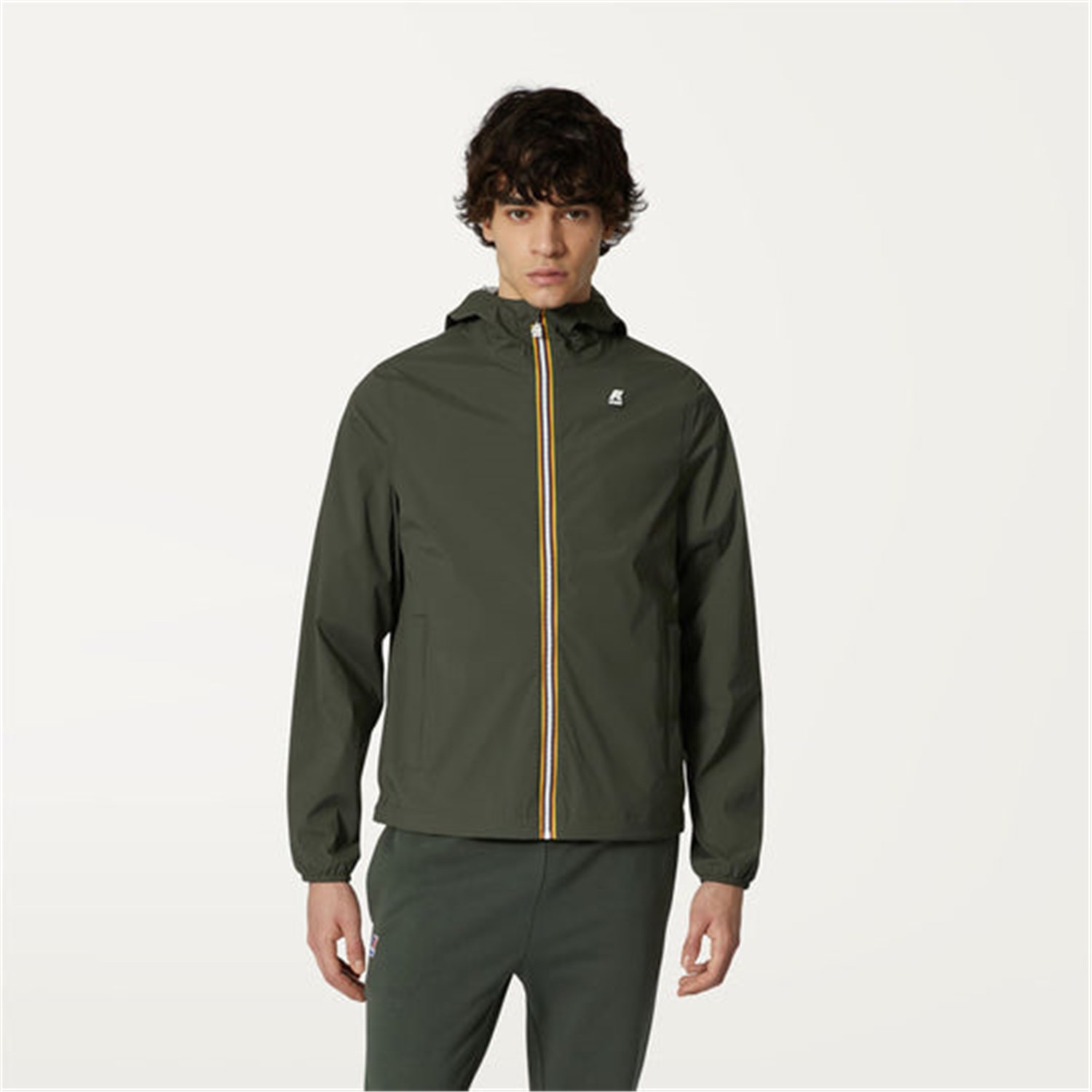 K-WAY K2121NW Verde Militare Abbigliamento Uomo Giacca K-WAY K2121NW Verde Militare Abbigliamento Uomo Giacca