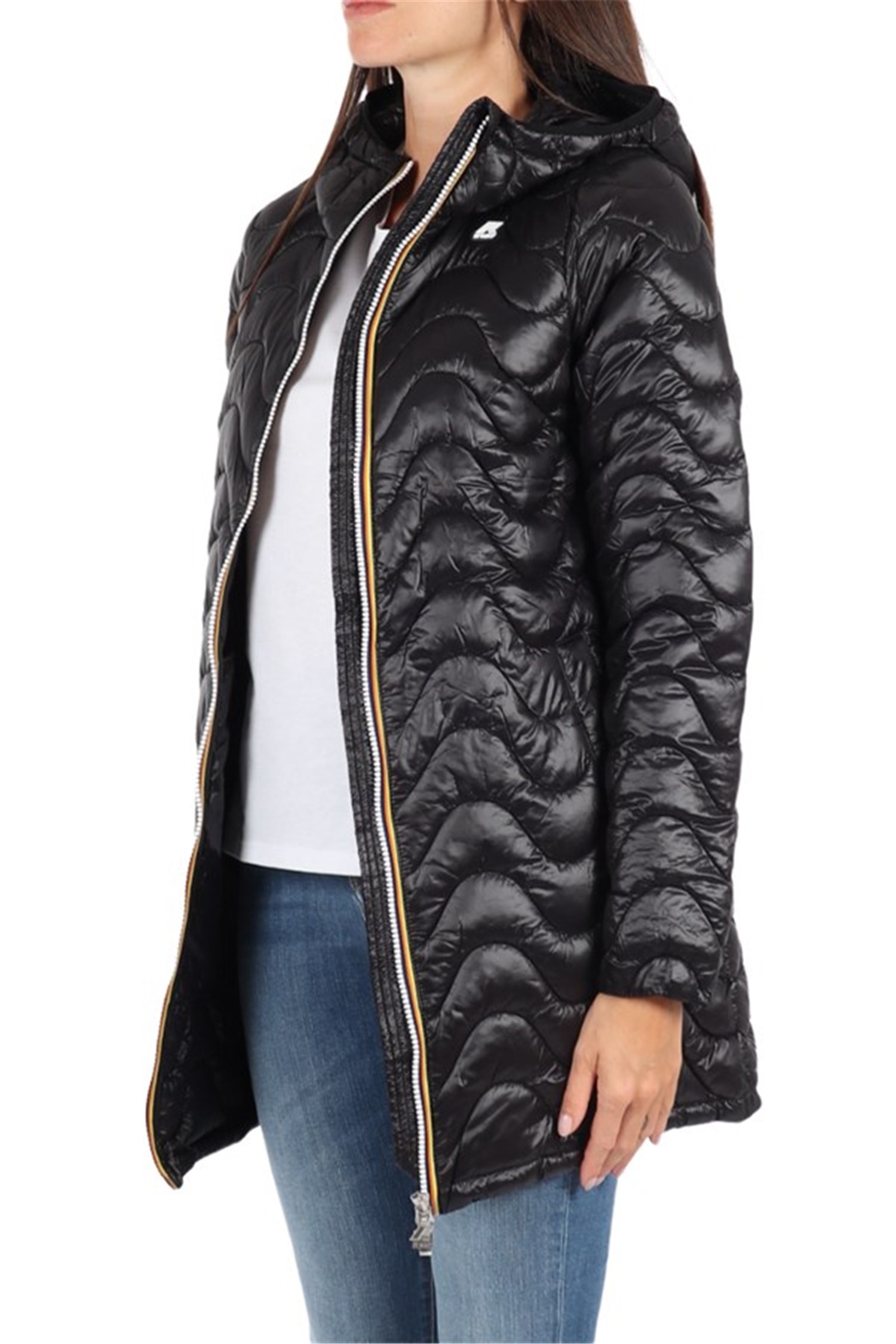 K-WAY K3112SW Black Clothing Woman Duvet K-WAY K3112SW Black Clothing Woman Duvet
