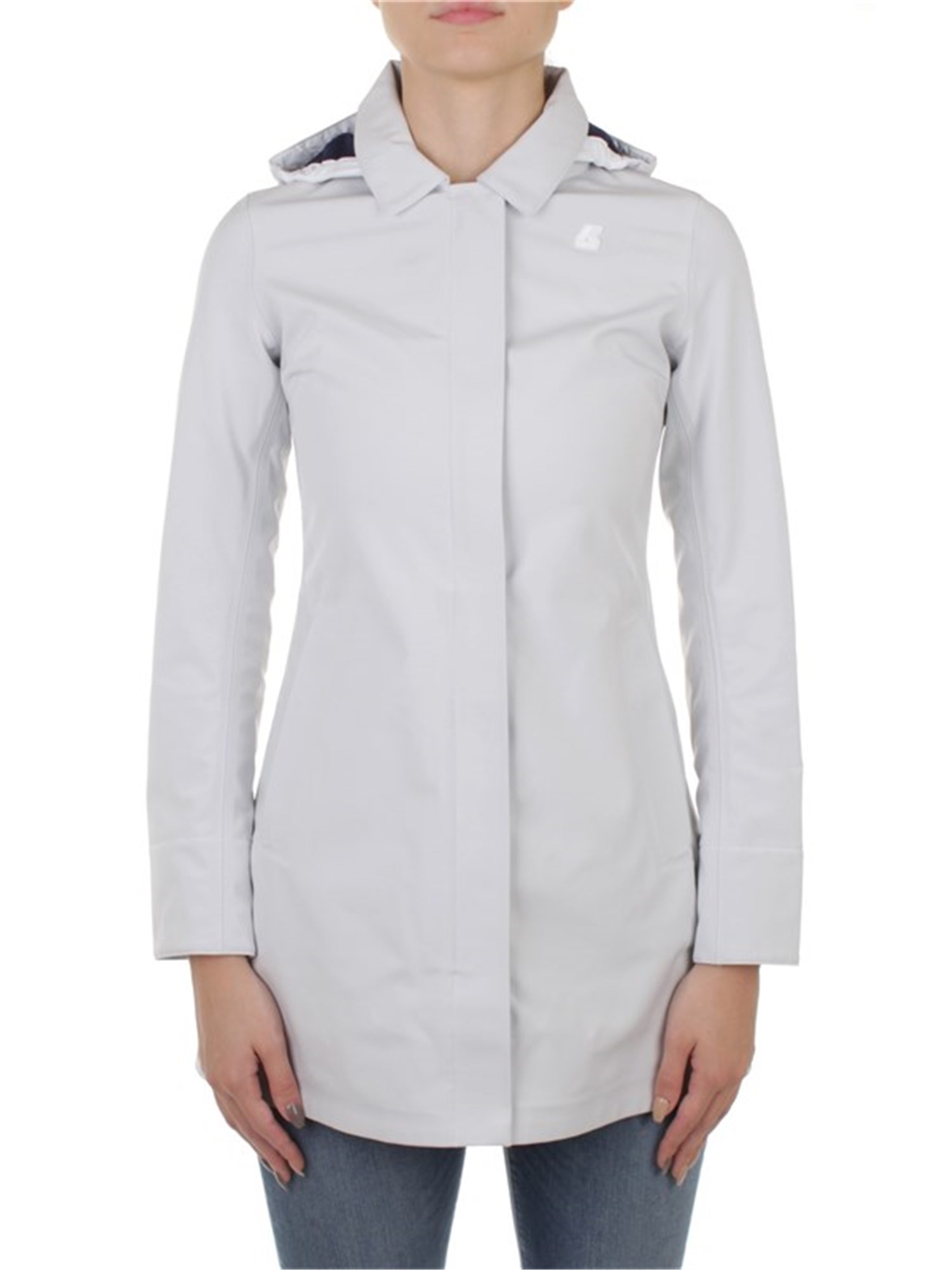 K-WAY K41128W Ghiaccio Abbigliamento Donna Piumino K-WAY K41128W Ghiaccio Abbigliamento Donna Piumino