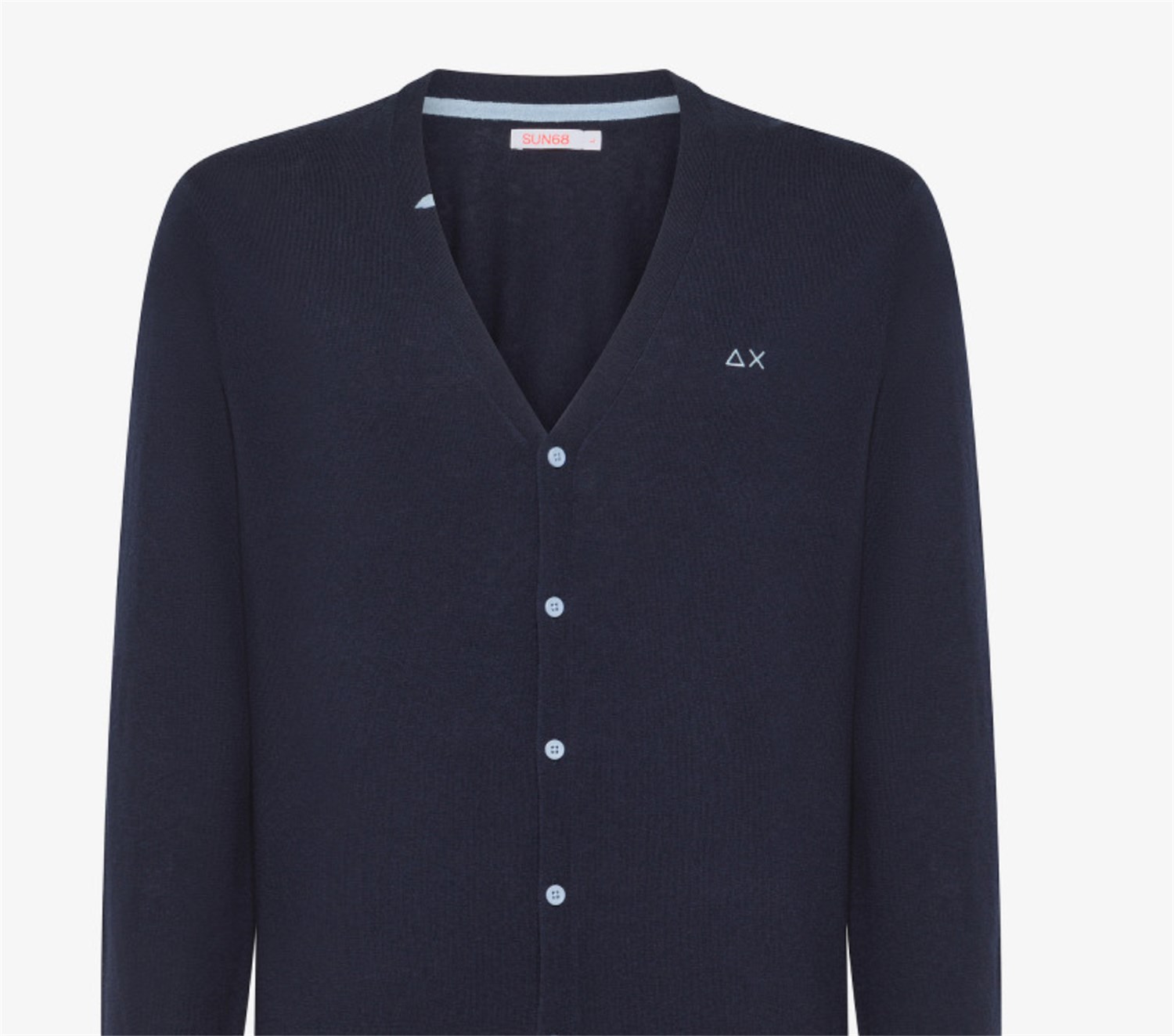 SUN68 K44103 Blu navy Abbigliamento Uomo Cardigan SUN68 K44103 Blu navy Abbigliamento Uomo Cardigan