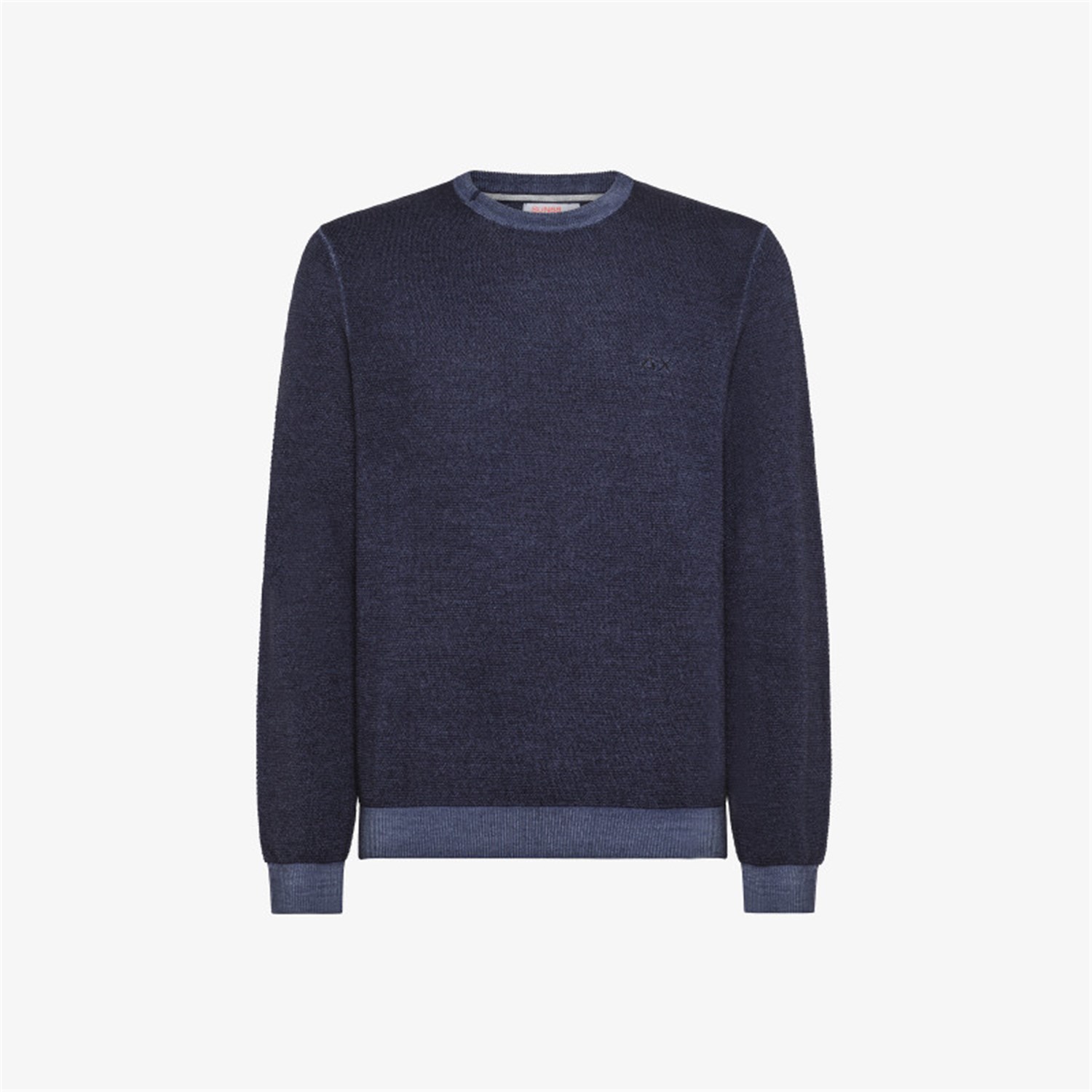 SUN68 K43128 Blue Clothing Man Pullover SUN68 K43128 Blue Clothing Man Pullover