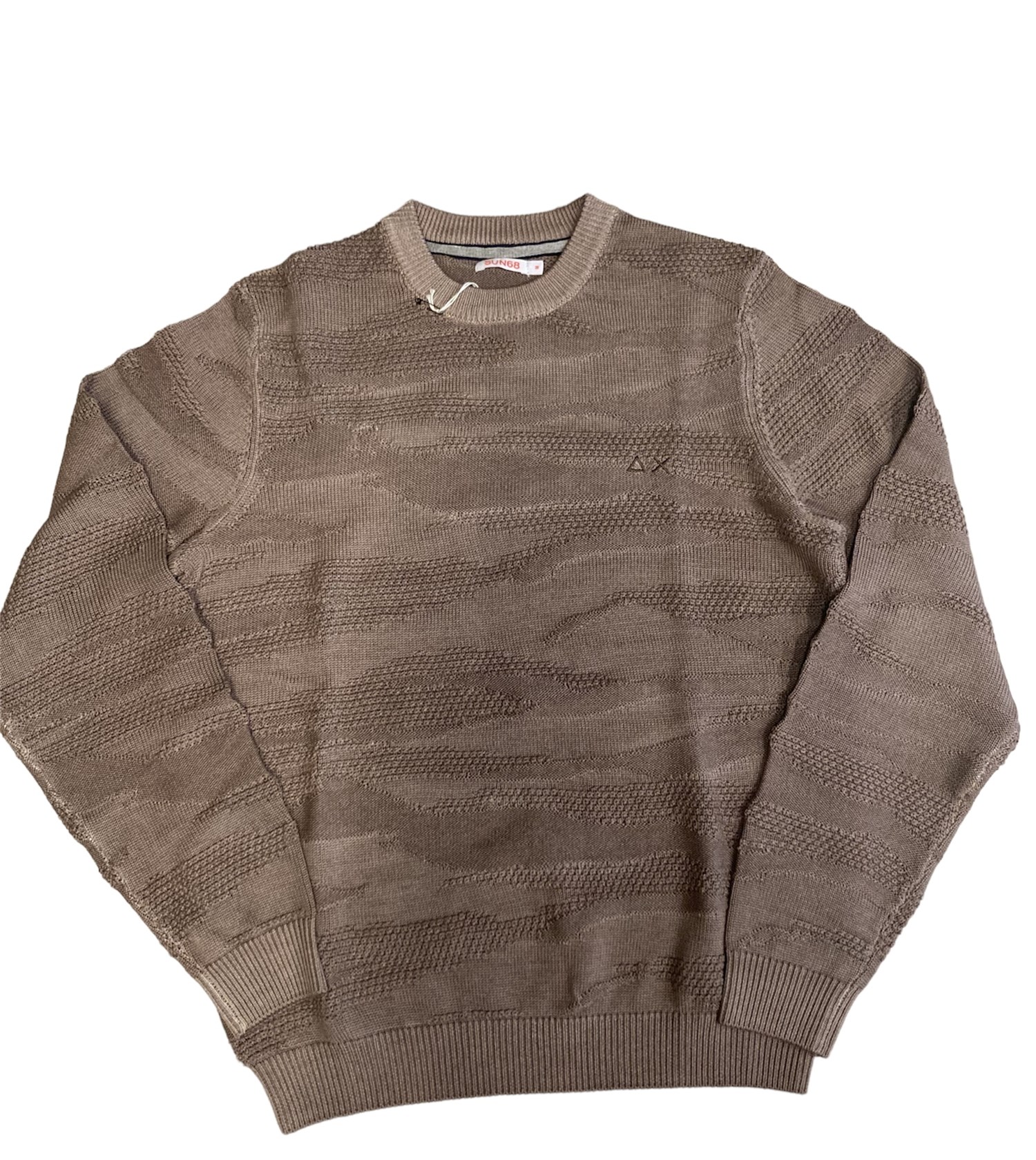 SUN68 K43130 Beige Abbigliamento Uomo Maglioni SUN68 K43130 Beige Abbigliamento Uomo Maglioni