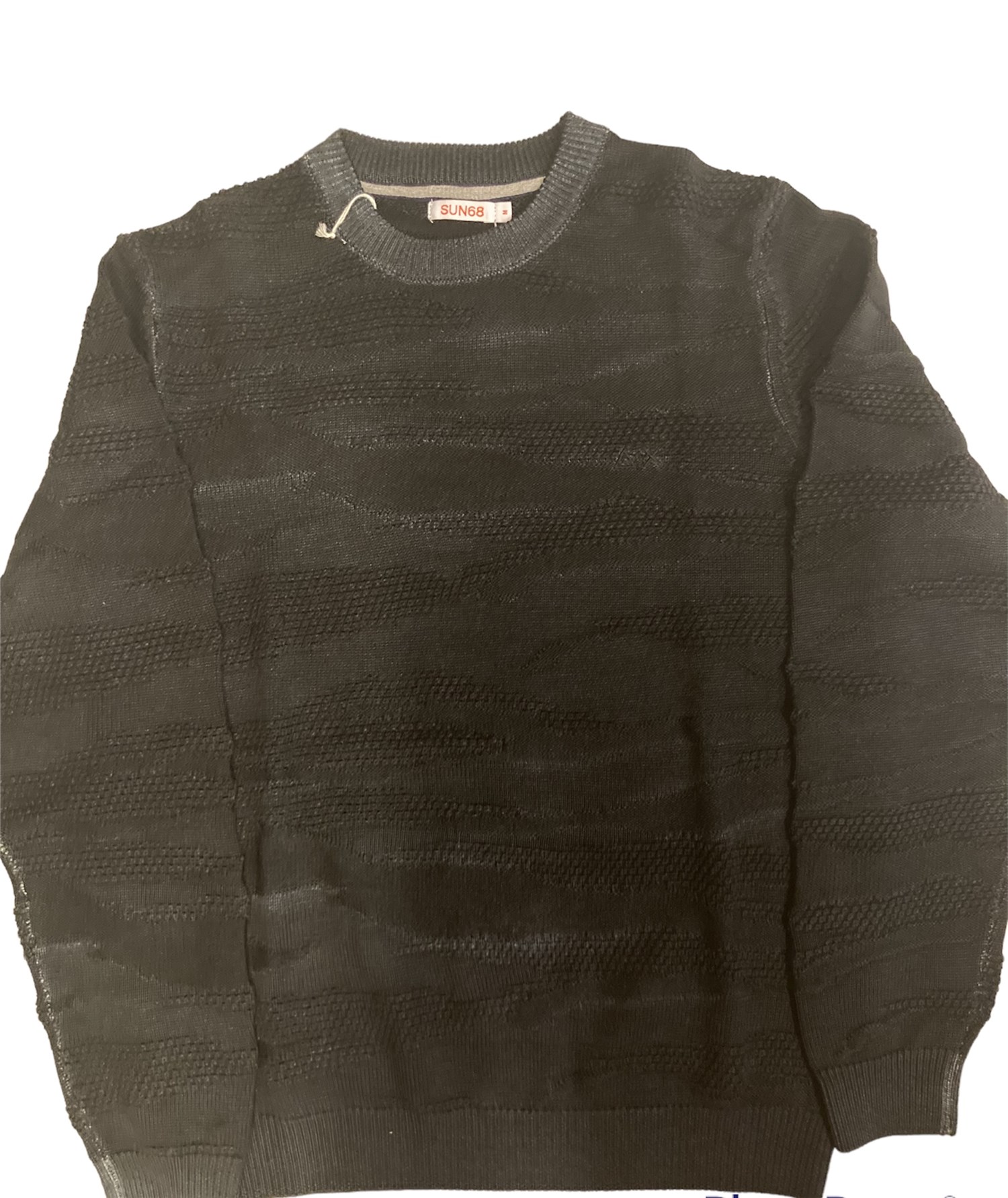 SUN68 K43130 Black Clothing Man Pullover SUN68 K43130 Black Clothing Man Pullover