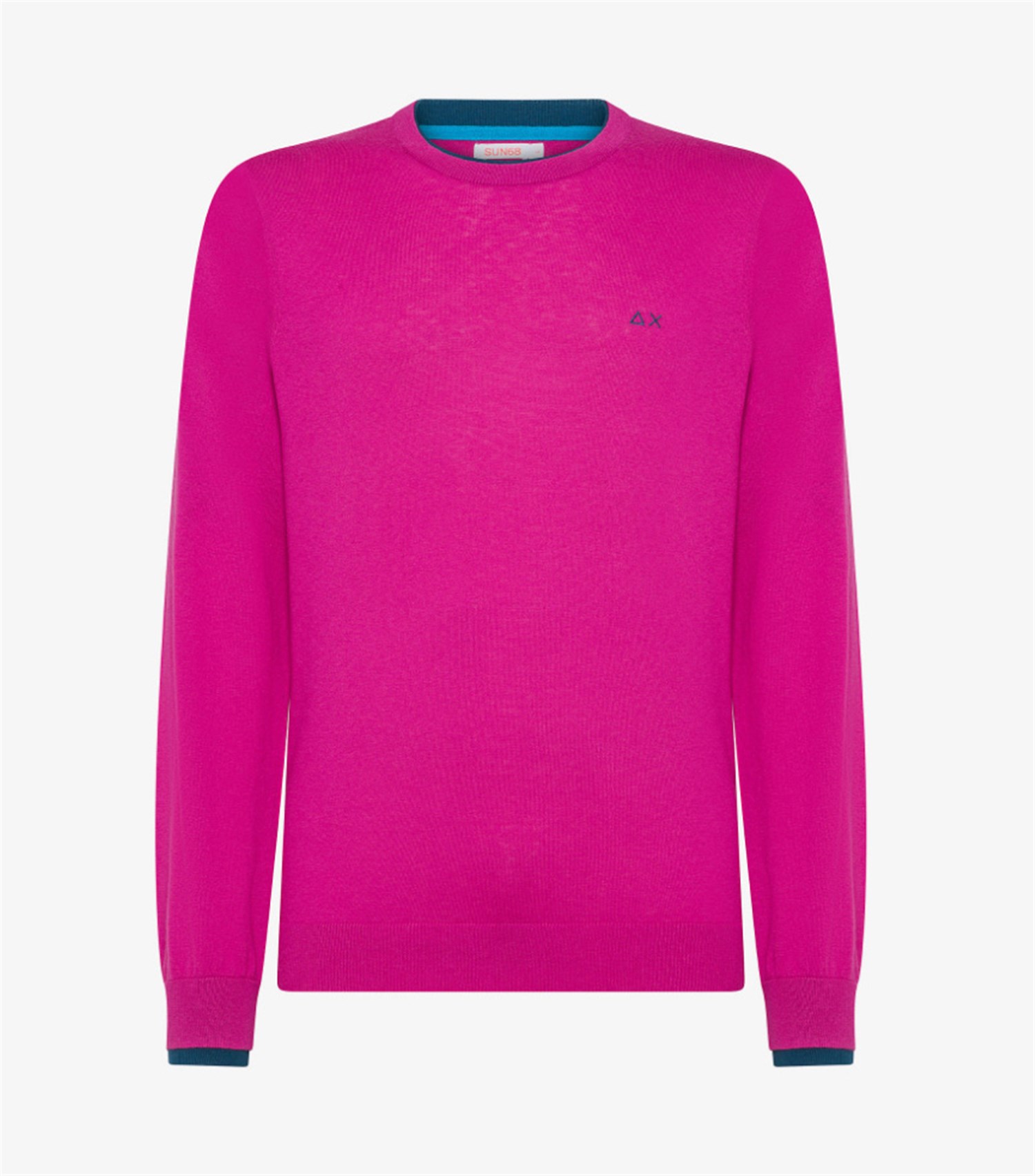 SUN68 K44125 Fuxia Abbigliamento Uomo Maglia SUN68 K44125 Fuxia Abbigliamento Uomo Maglia