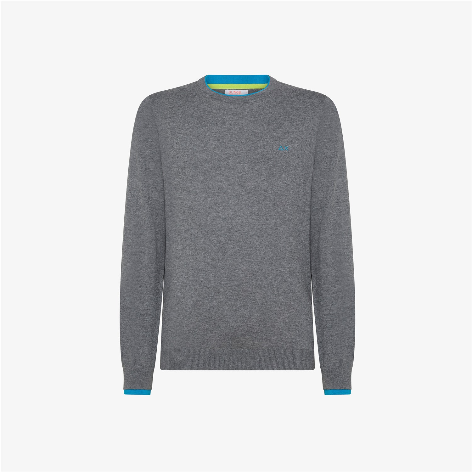 SUN68 K44125 Grigio Abbigliamento Uomo Maglia SUN68 K44125 Grigio Abbigliamento Uomo Maglia