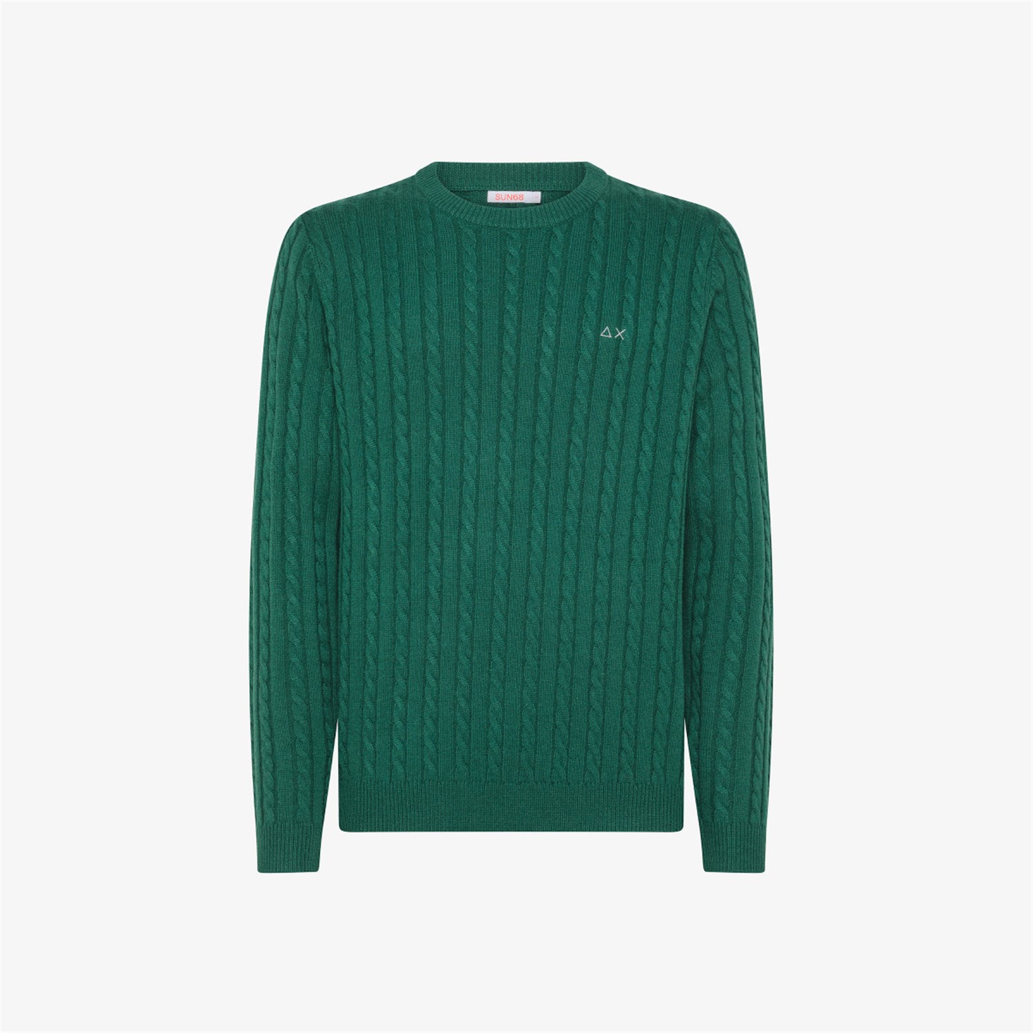 SUN68 K44155 Verde Abbigliamento Uomo Maglioni SUN68 K44155 Verde Abbigliamento Uomo Maglioni