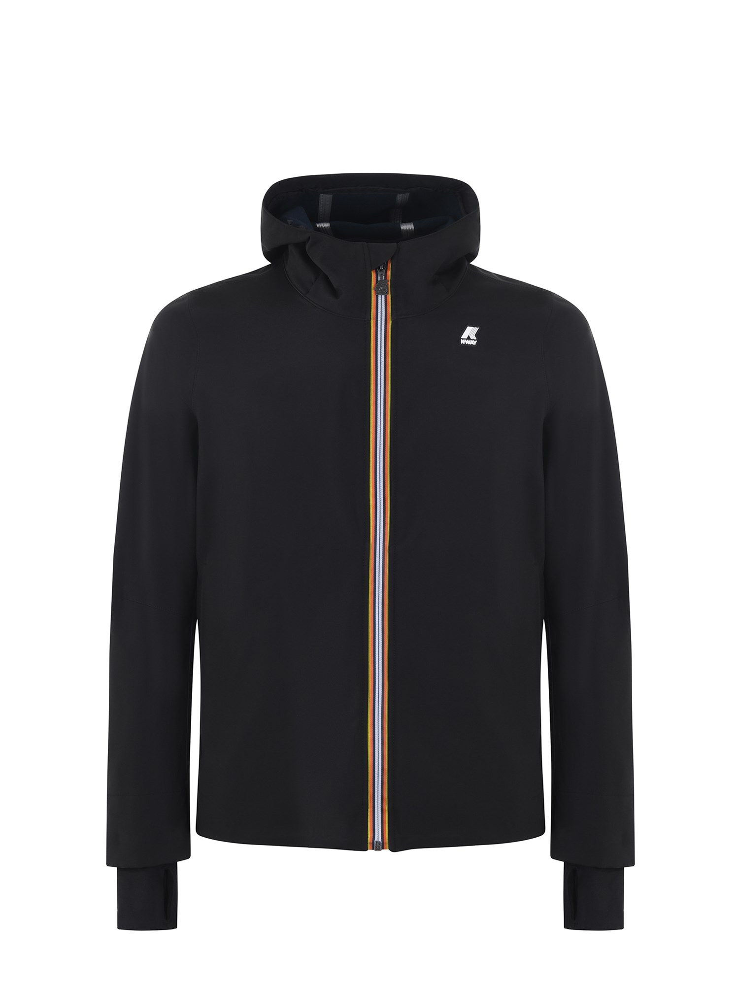 K-WAY K7118IW Black Clothing Man Jacket K-WAY K7118IW Black Clothing Man Jacket