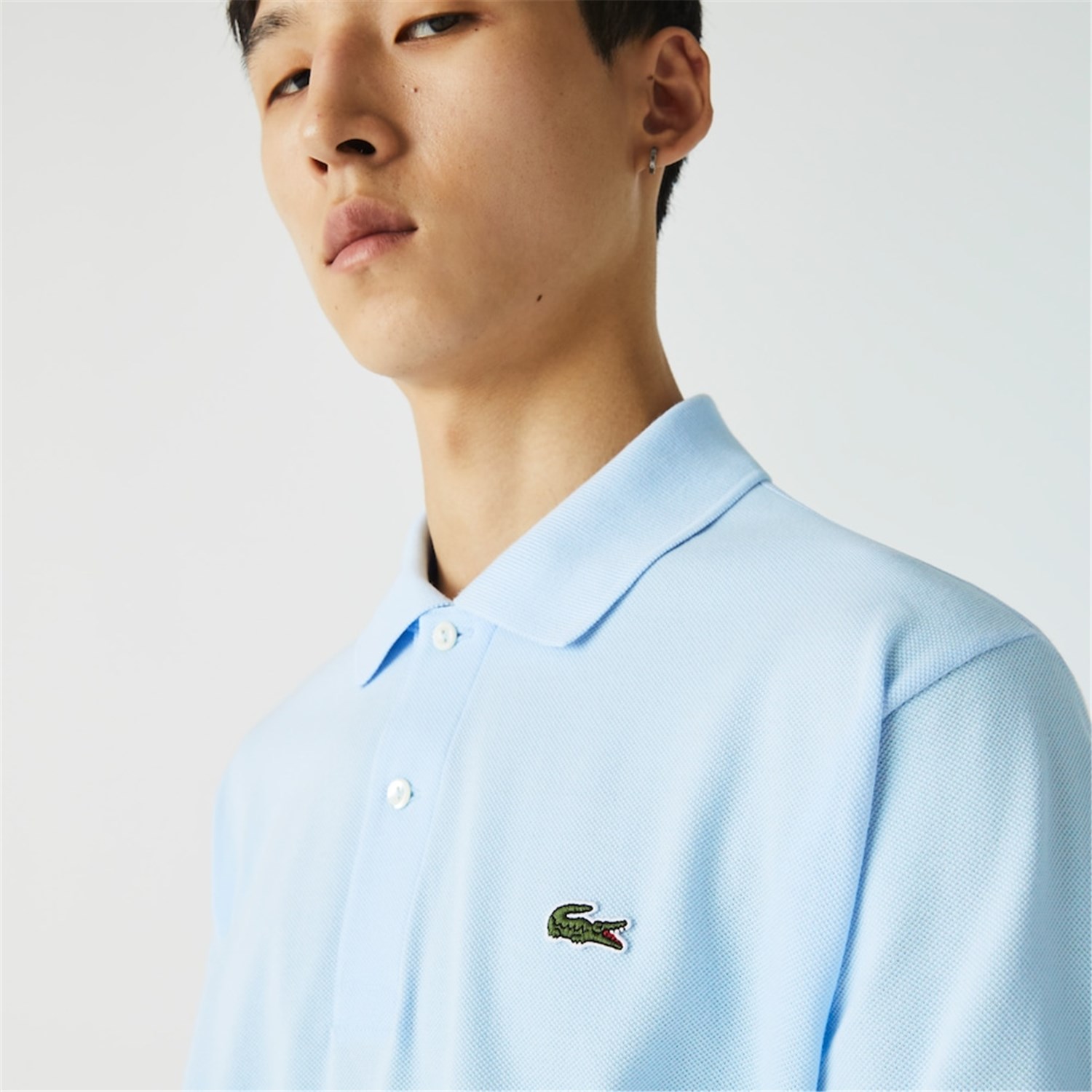 Lacoste L.12.12 Celeste Abbigliamento Uomo Polo Lacoste L.12.12 Celeste Abbigliamento Uomo Polo