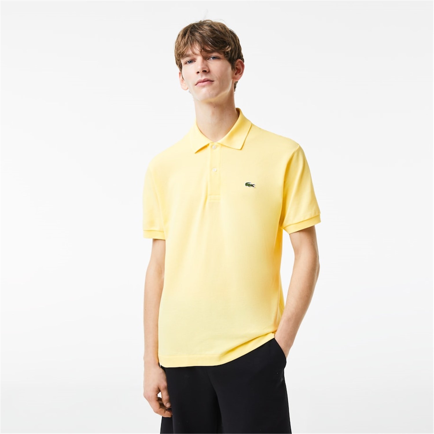 Lacoste L.12.12 Giallo Abbigliamento Uomo Polo Lacoste L.12.12 Giallo Abbigliamento Uomo Polo