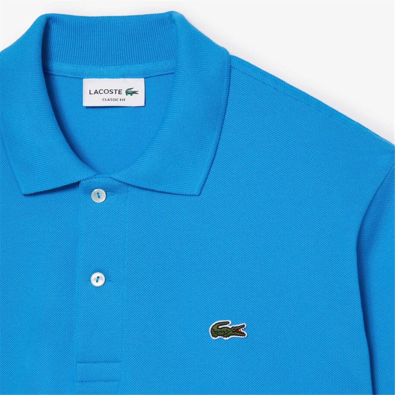 Lacoste L.12.12 Turquoise Clothing Man Polo shirt Lacoste L.12.12 Turquoise Clothing Man Polo shirt