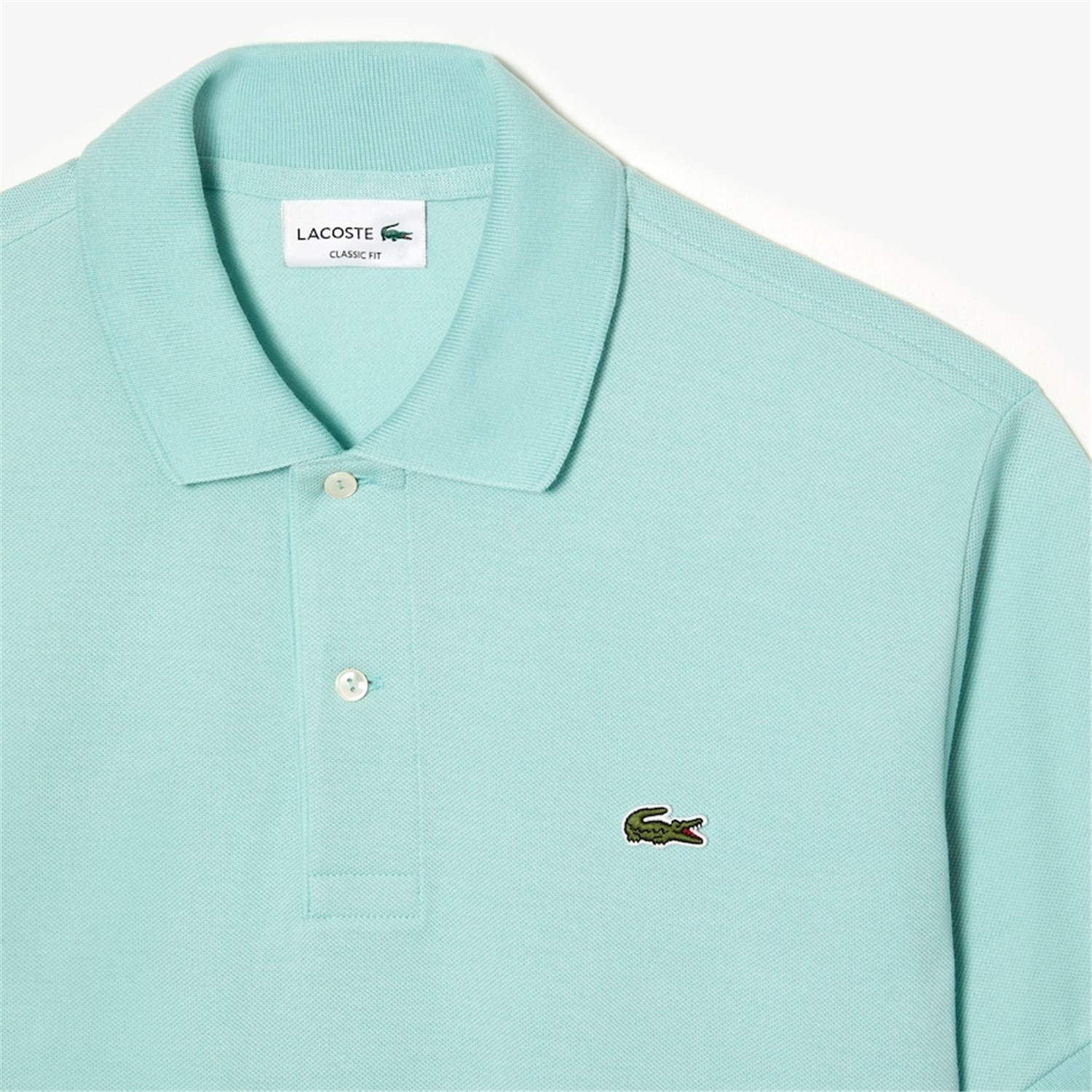 Lacoste L.12.12 Green water Clothing Man Polo shirt Lacoste L.12.12 Green water Clothing Man Polo shirt