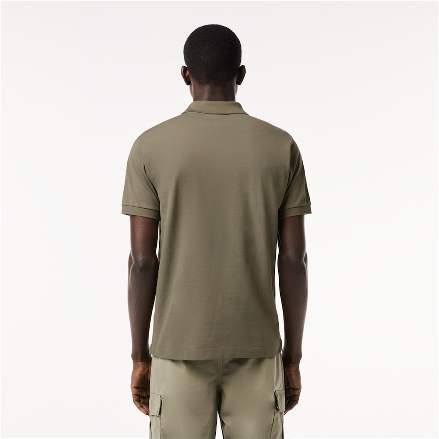 Lacoste L.12.12 Verde Militare Abbigliamento Uomo Polo Lacoste L.12.12 Verde Militare Abbigliamento Uomo Polo