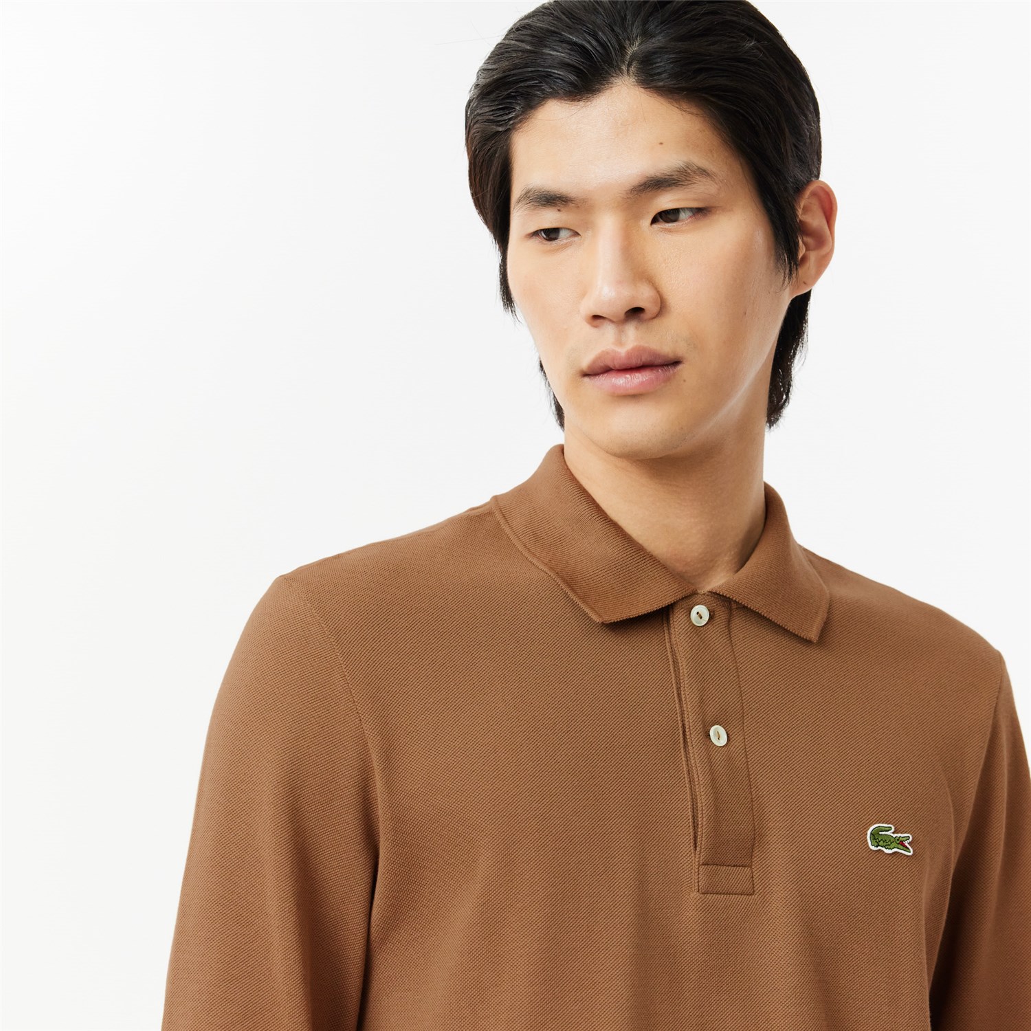 Lacoste L1312 00 Marrone Abbigliamento Uomo Polo Lacoste L1312 00 Marrone Abbigliamento Uomo Polo