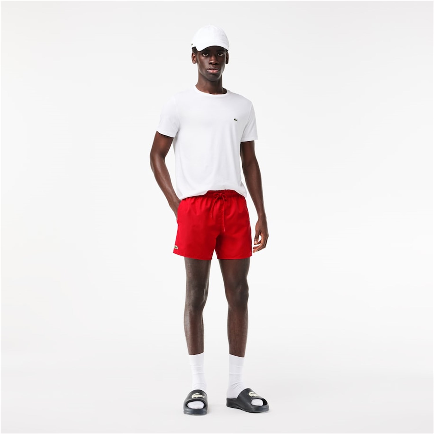Lacoste MH6270 00 Rosso Abbigliamento Uomo Costume da bagno Lacoste MH6270 00 Rosso Abbigliamento Uomo Costume da bagno