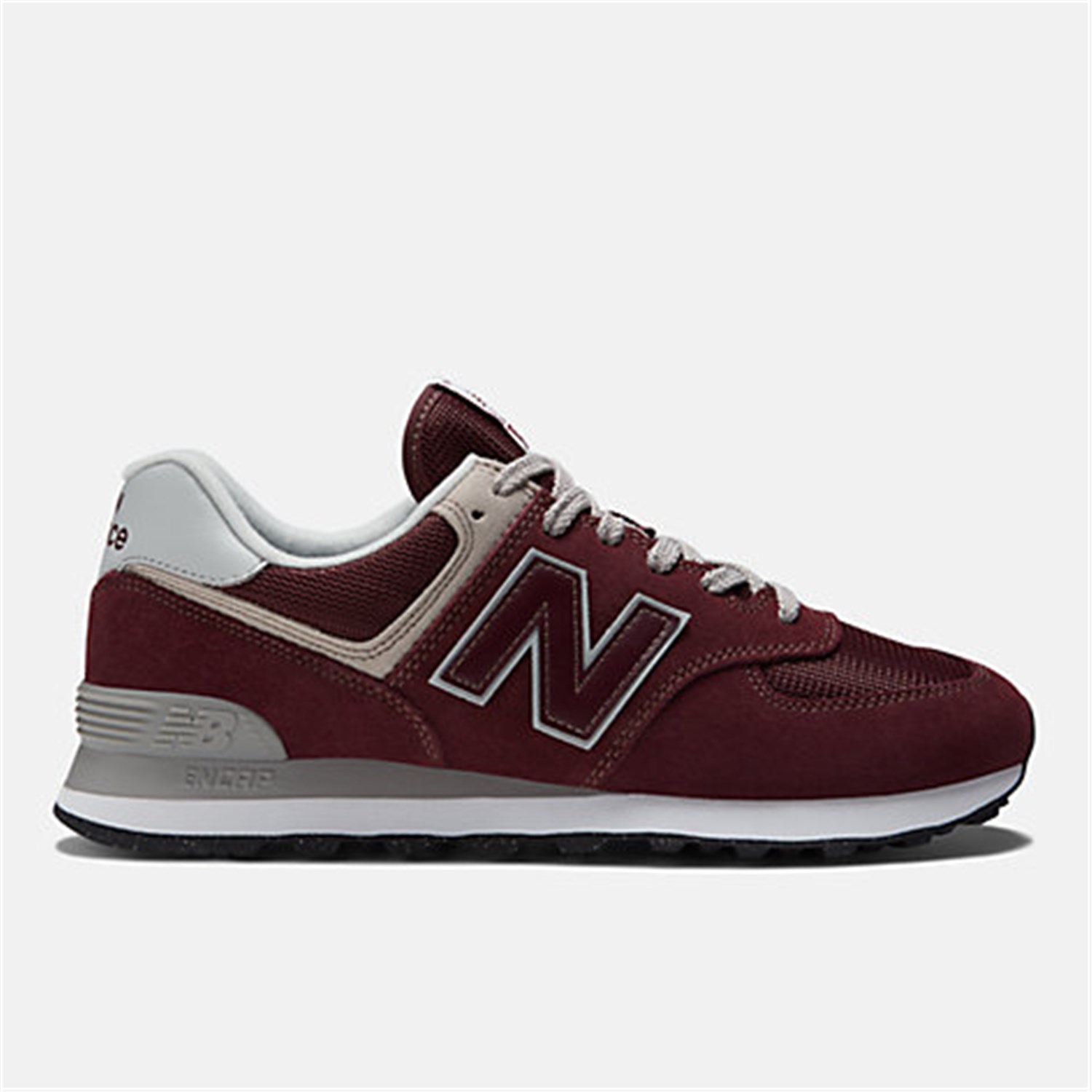 NEW BALANCE ML574 Bordeaux Shoes Man Sneakers NEW BALANCE ML574 Bordeaux Shoes Man Sneakers