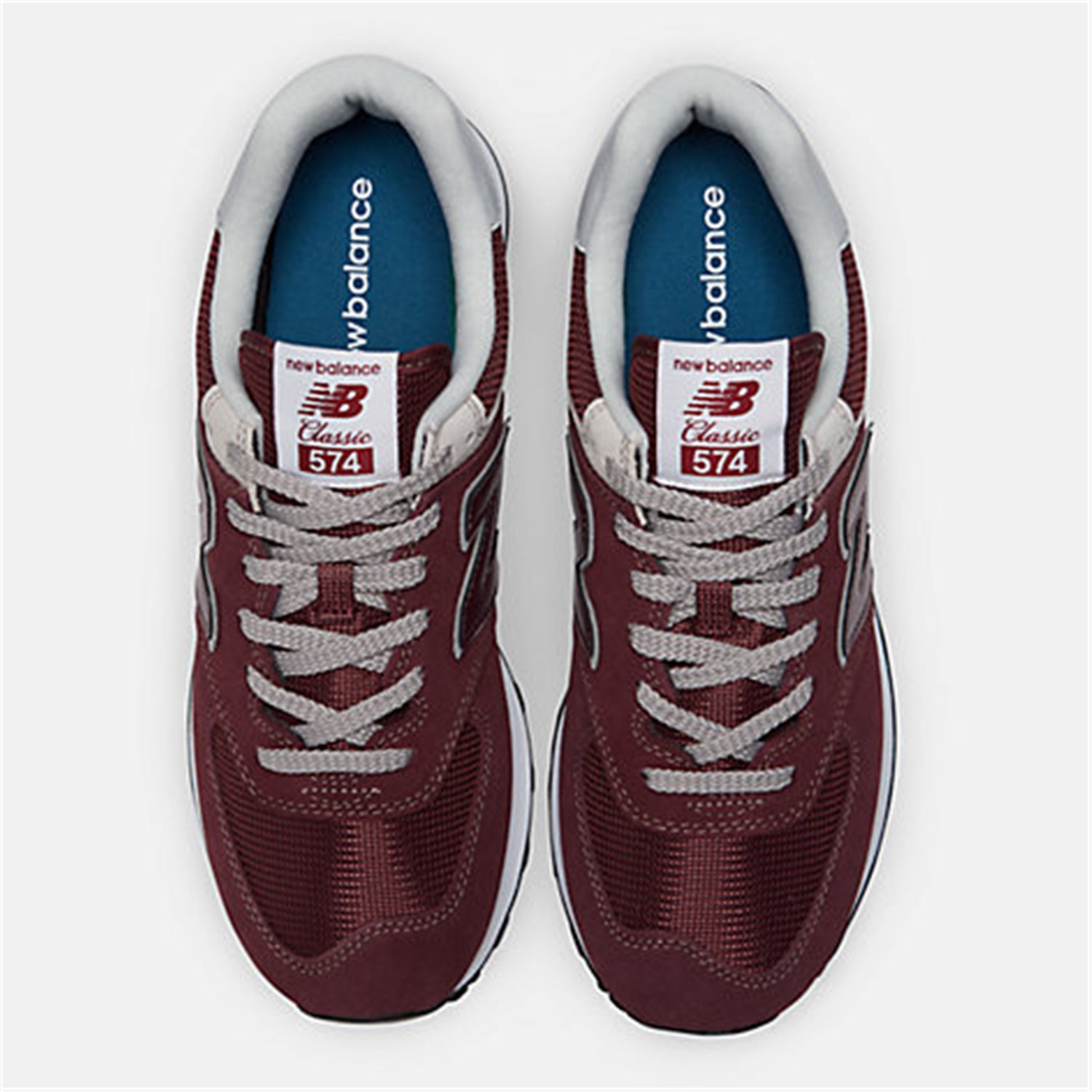 NEW BALANCE ML574 Bordeaux Shoes Man Sneakers NEW BALANCE ML574 Bordeaux Shoes Man Sneakers
