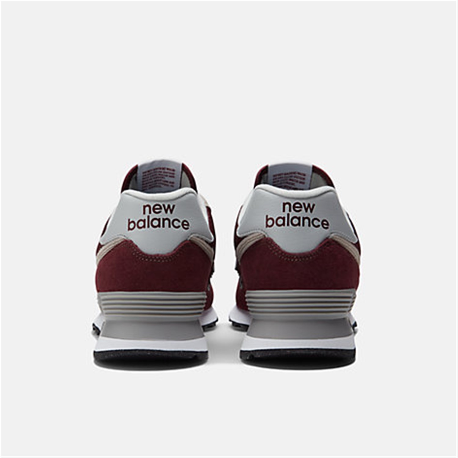 NEW BALANCE ML574 Bordeaux Shoes Man Sneakers NEW BALANCE ML574 Bordeaux Shoes Man Sneakers