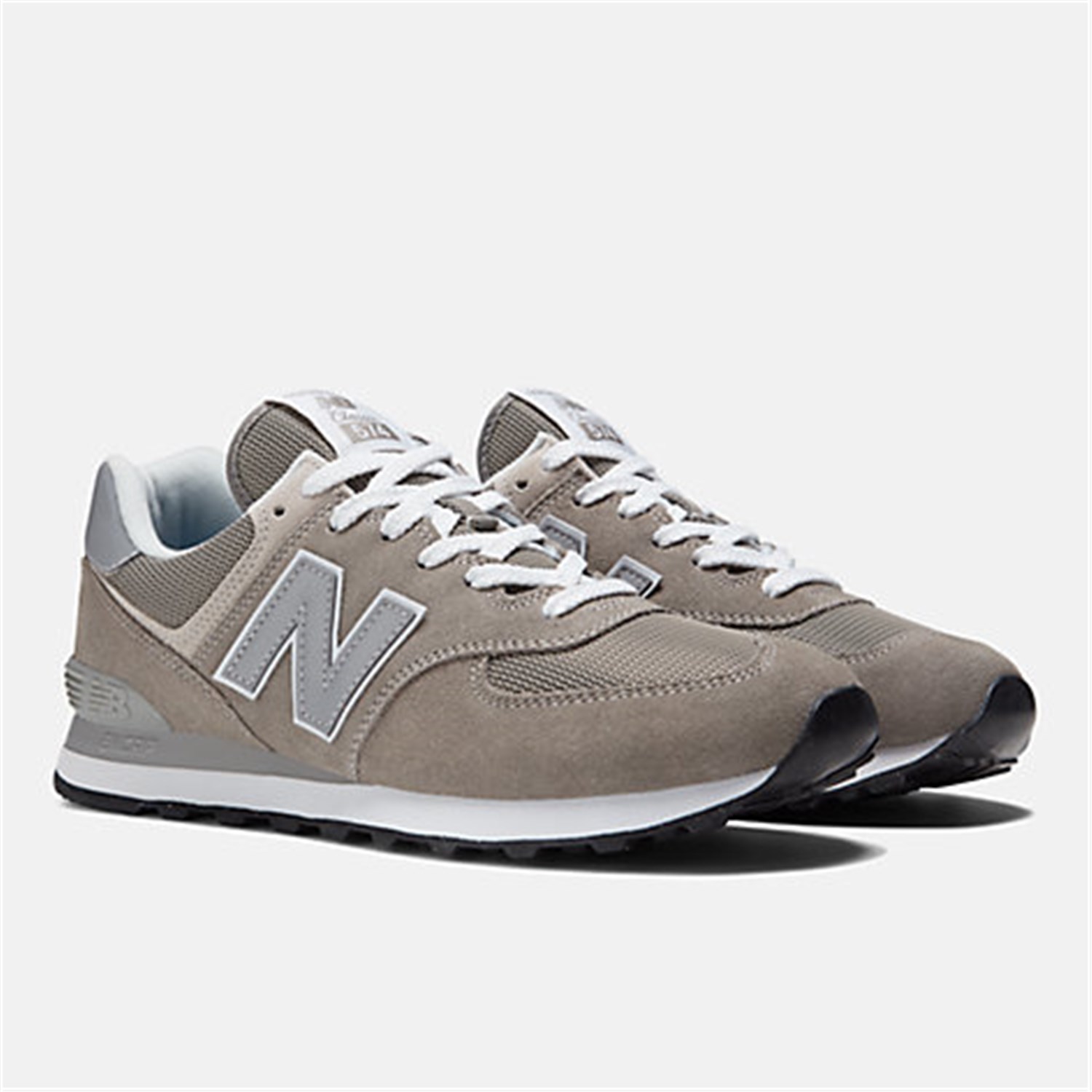 NEW BALANCE ML574 Grey Shoes Man Sneakers NEW BALANCE ML574 Grey Shoes Man Sneakers