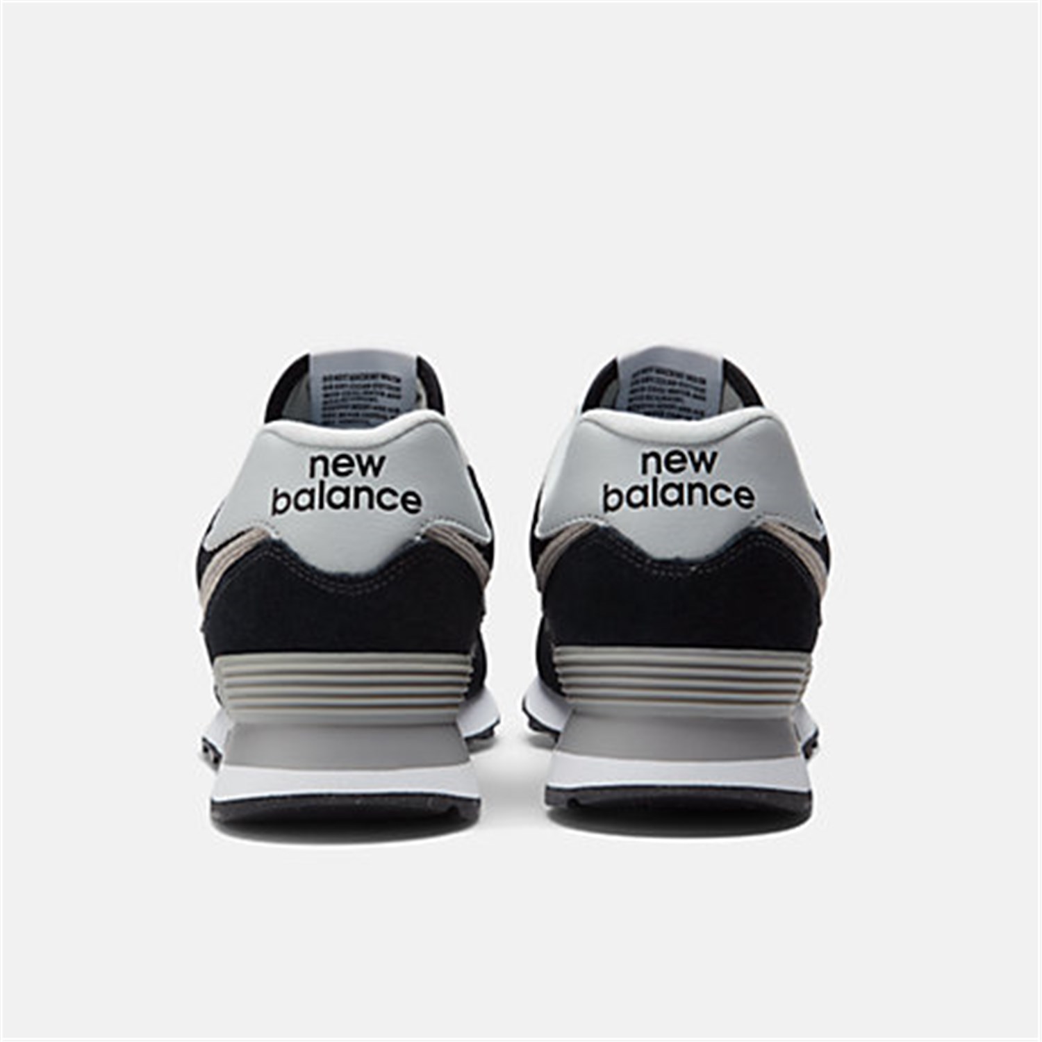 NEW BALANCE ML574 Black Shoes Man Sneakers NEW BALANCE ML574 Black Shoes Man Sneakers