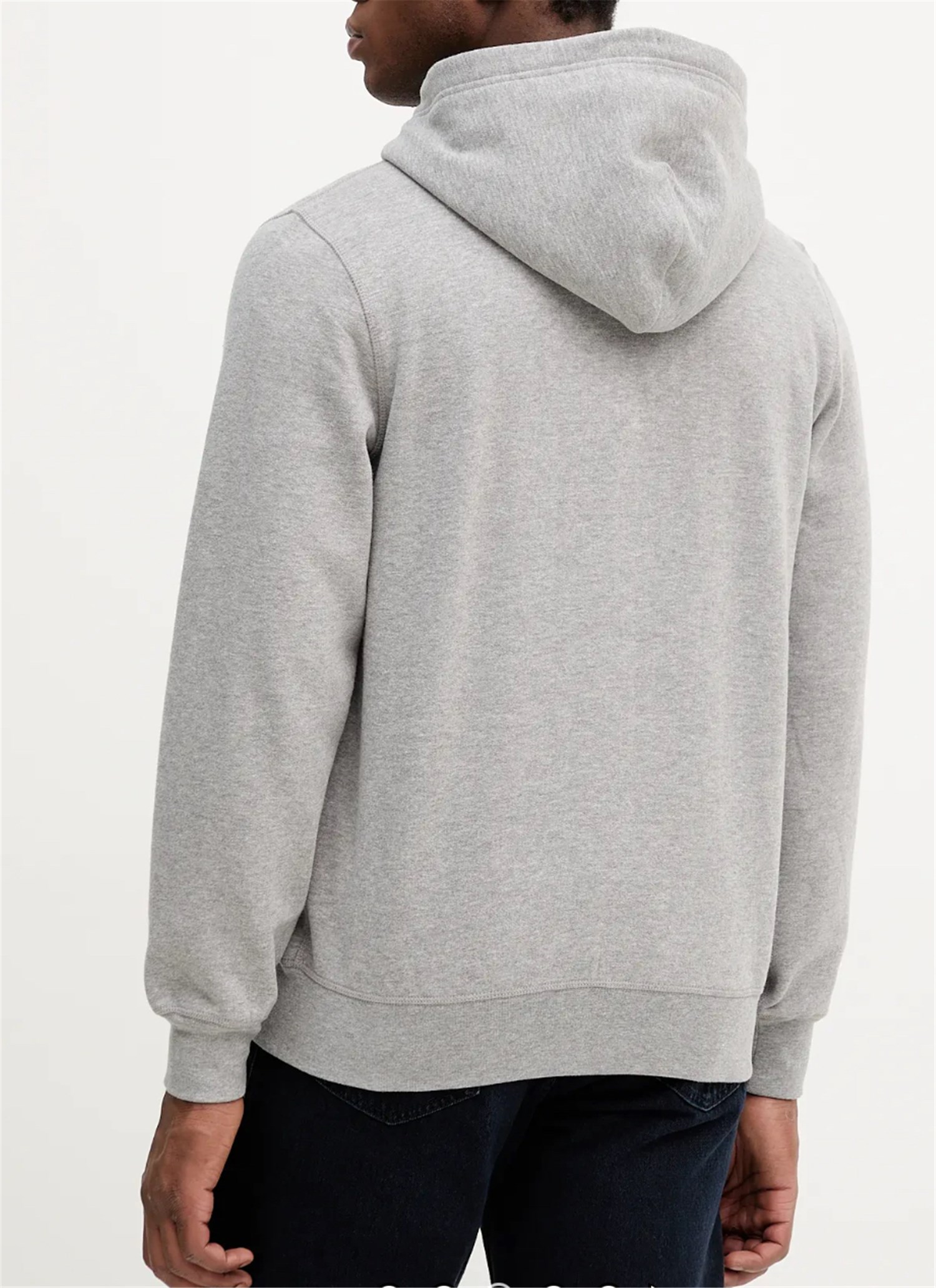 TOMMY HILFIGER MW0MW37234 Grigio Abbigliamento Uomo Felpa