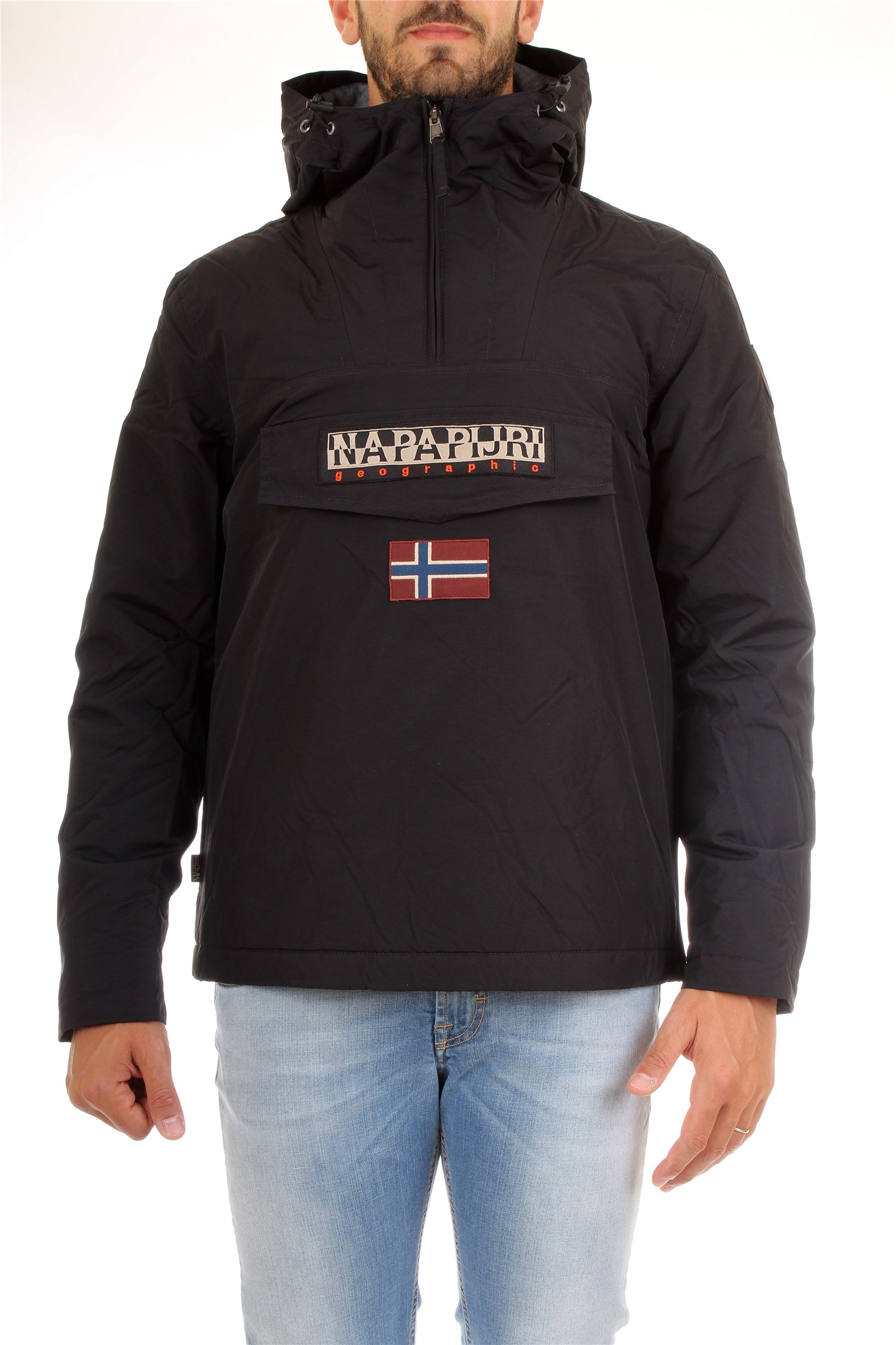NAPAPIJRI NP0A4EGZ Black Clothing Man Jacket NAPAPIJRI NP0A4EGZ Black Clothing Man Jacket