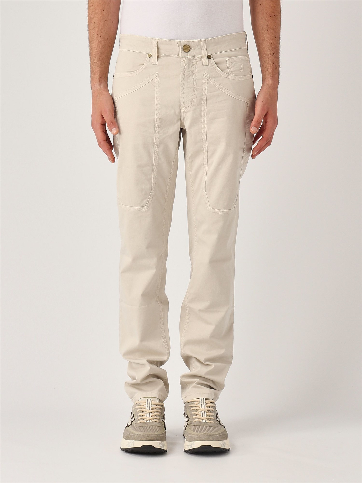 JECKERSON PE25JUPPA077JOHN001 Beige Abbigliamento Uomo Pantaloni JECKERSON PE25JUPPA077JOHN001 Beige Abbigliamento Uomo Pantaloni