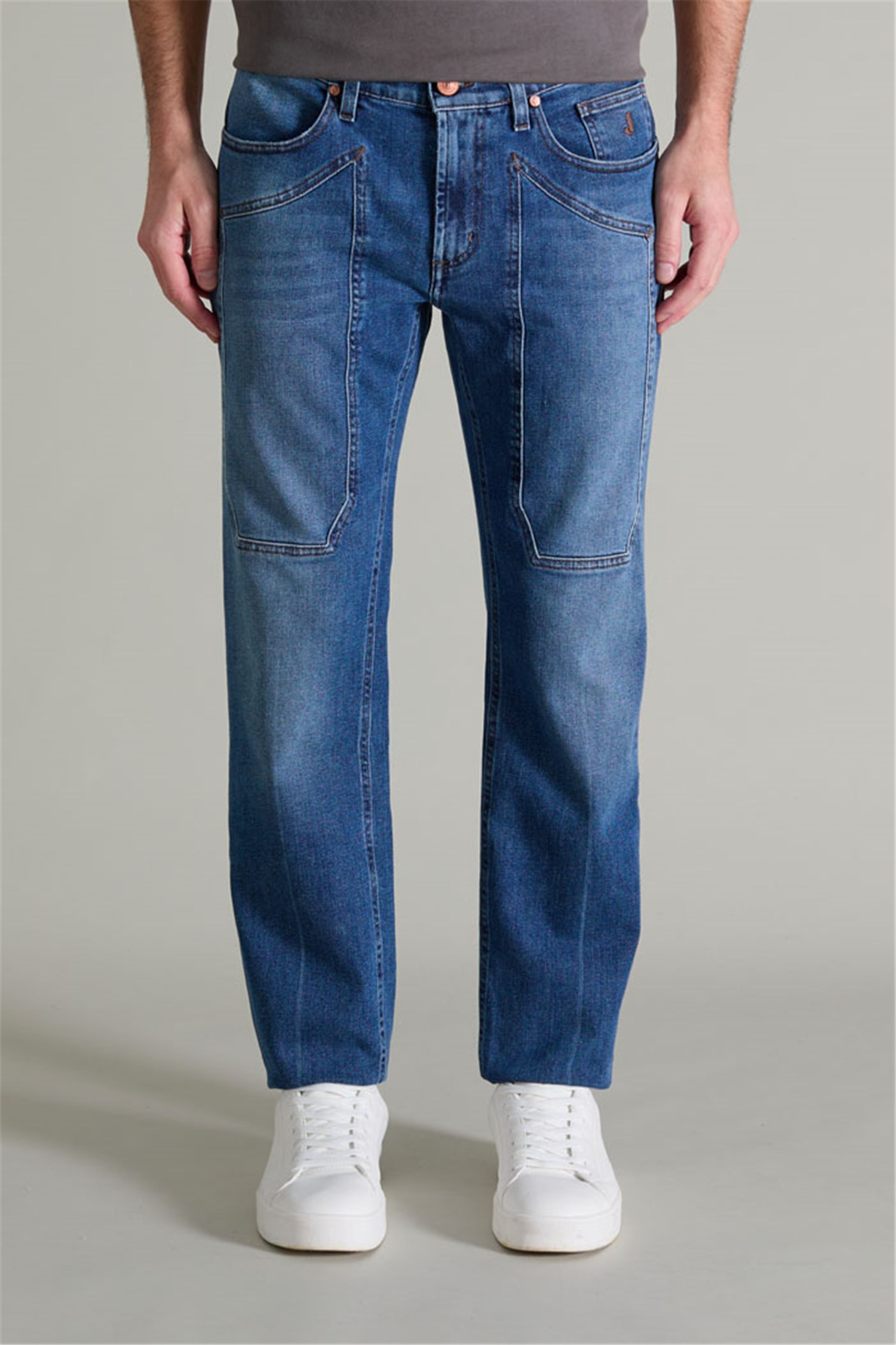 JECKERSON PE25 JUPPA077 JOHN001 Blu medio Abbigliamento Uomo Jeans JECKERSON PE25 JUPPA077 JOHN001 Blu medio Abbigliamento Uomo Jeans
