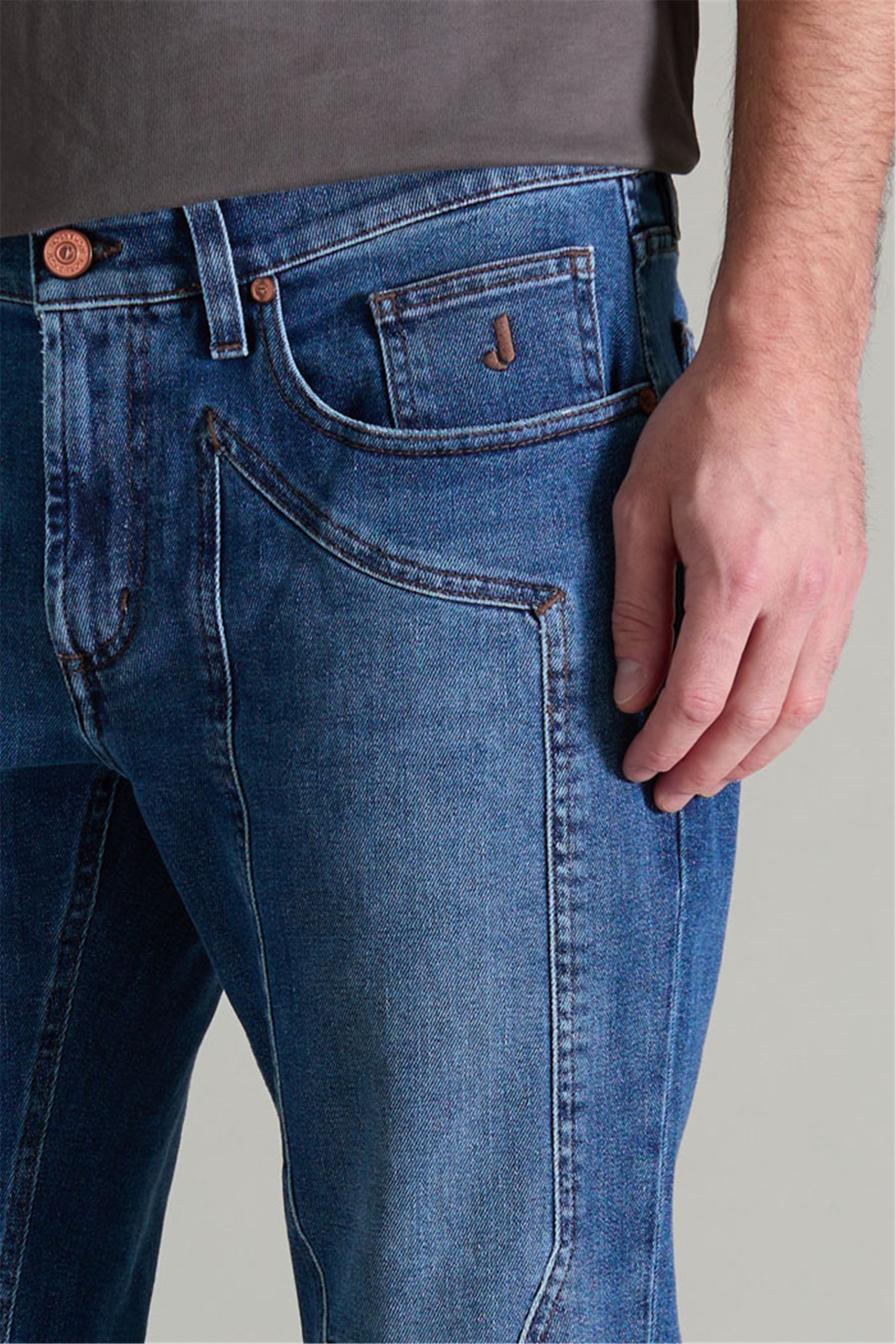 JECKERSON PE25 JUPPA077 JOHN001 Blu medio Abbigliamento Uomo Jeans JECKERSON PE25 JUPPA077 JOHN001 Blu medio Abbigliamento Uomo Jeans