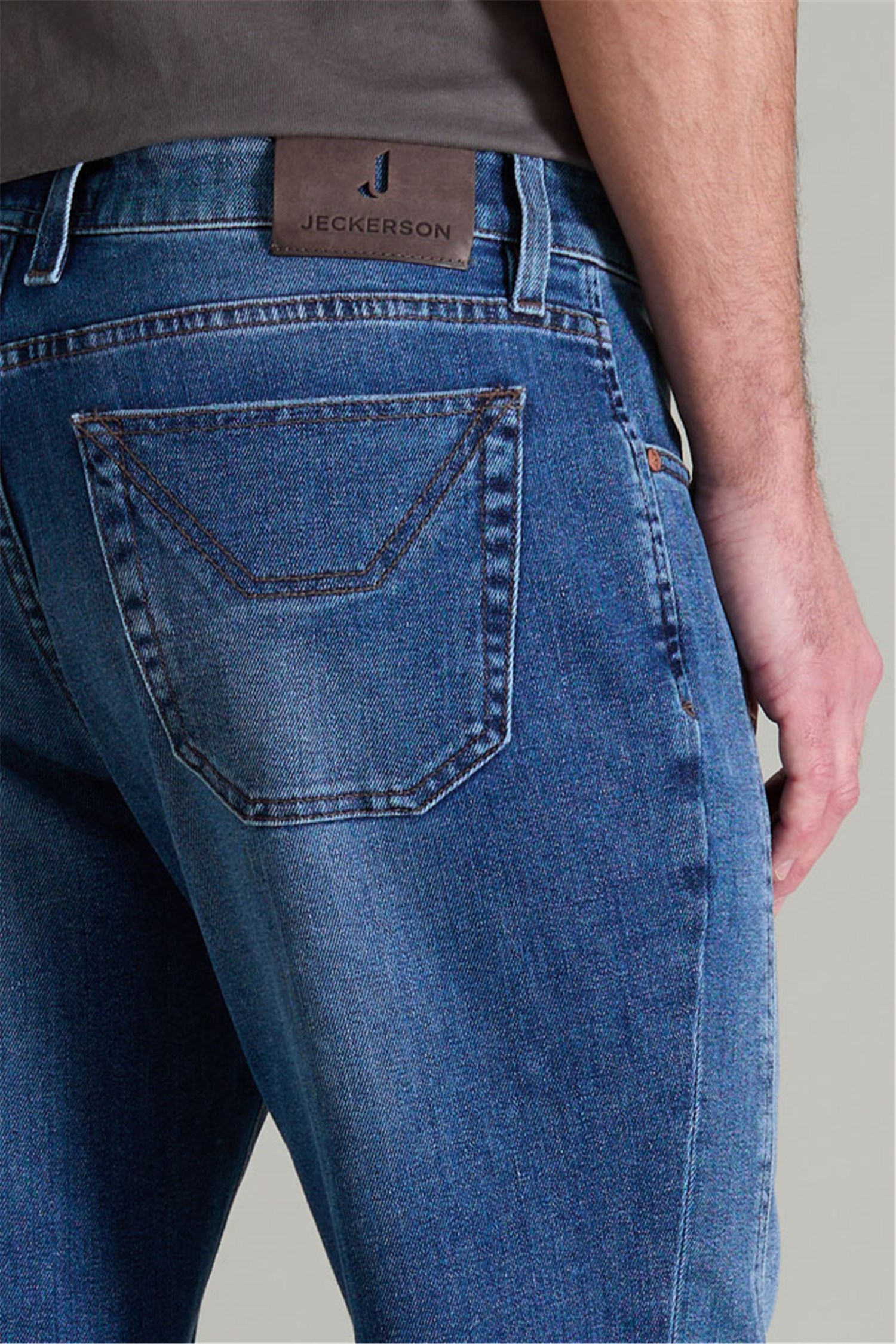 JECKERSON PE25 JUPPA077 JOHN001 Blu medio Abbigliamento Uomo Jeans JECKERSON PE25 JUPPA077 JOHN001 Blu medio Abbigliamento Uomo Jeans