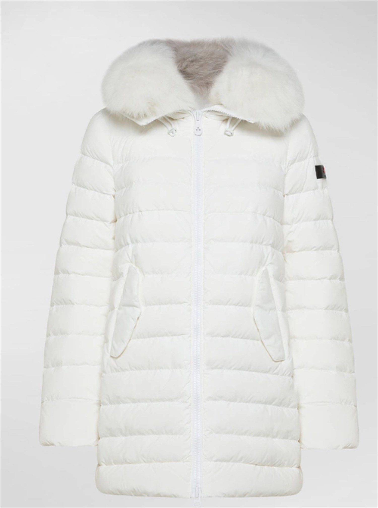 PEUTEREY PED4017 bianco1 Abbigliamento Donna Piumino