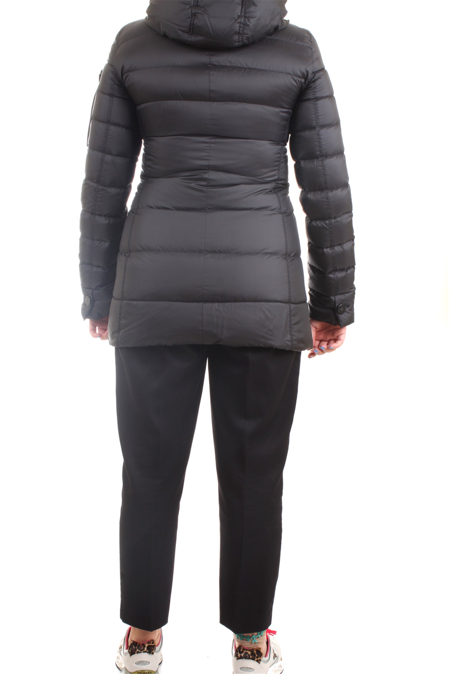 PEUTEREY PED4375 Black Clothing Woman Duvet PEUTEREY PED4375 Black Clothing Woman Duvet