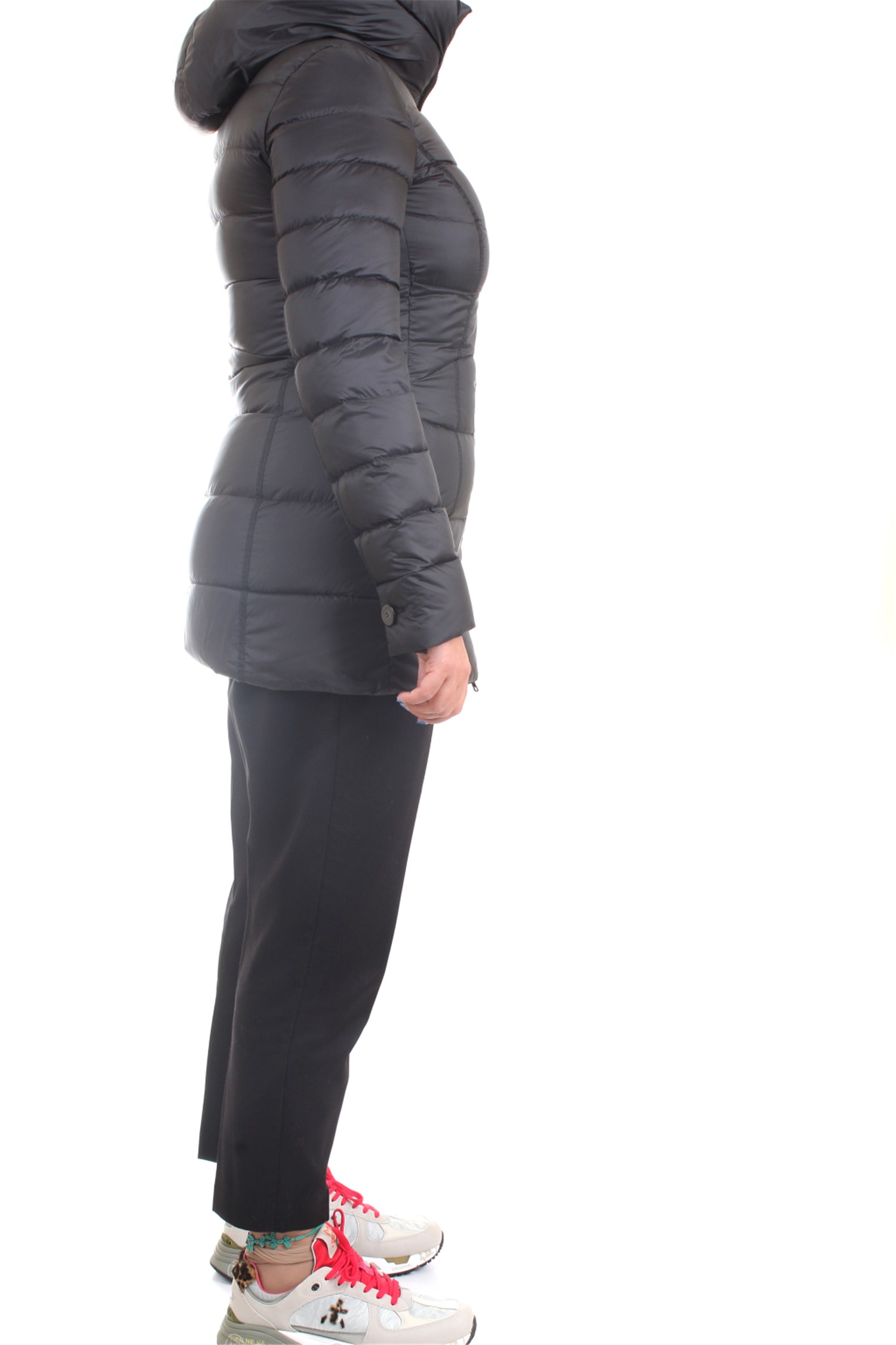 PEUTEREY PED4375 Black Clothing Woman Duvet PEUTEREY PED4375 Black Clothing Woman Duvet