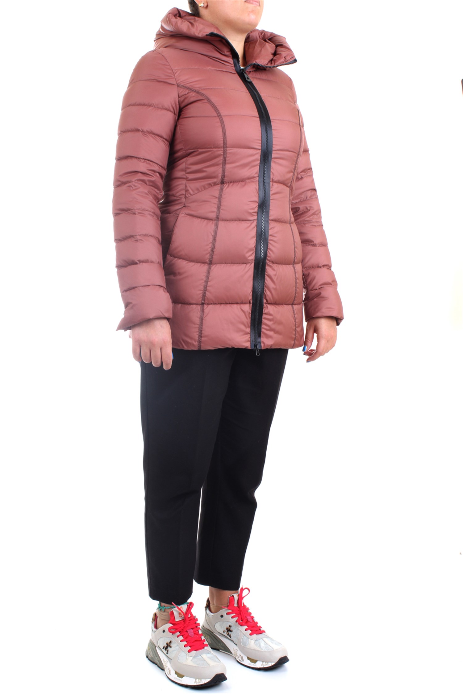 PEUTEREY PED4375 Copper Clothing Woman Duvet PEUTEREY PED4375 Copper Clothing Woman Duvet