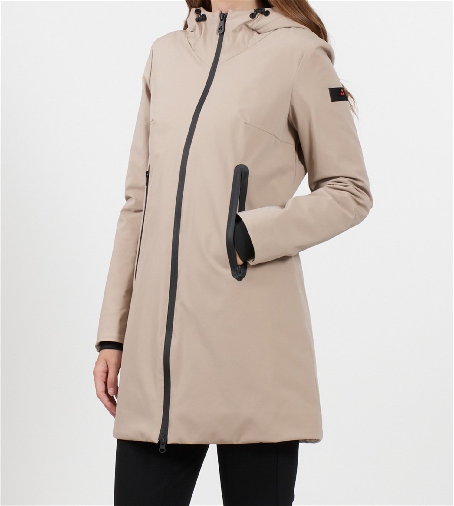 PEUTEREY PED5243 Latte Abbigliamento Donna Piumino PEUTEREY PED5243 Latte Abbigliamento Donna Piumino