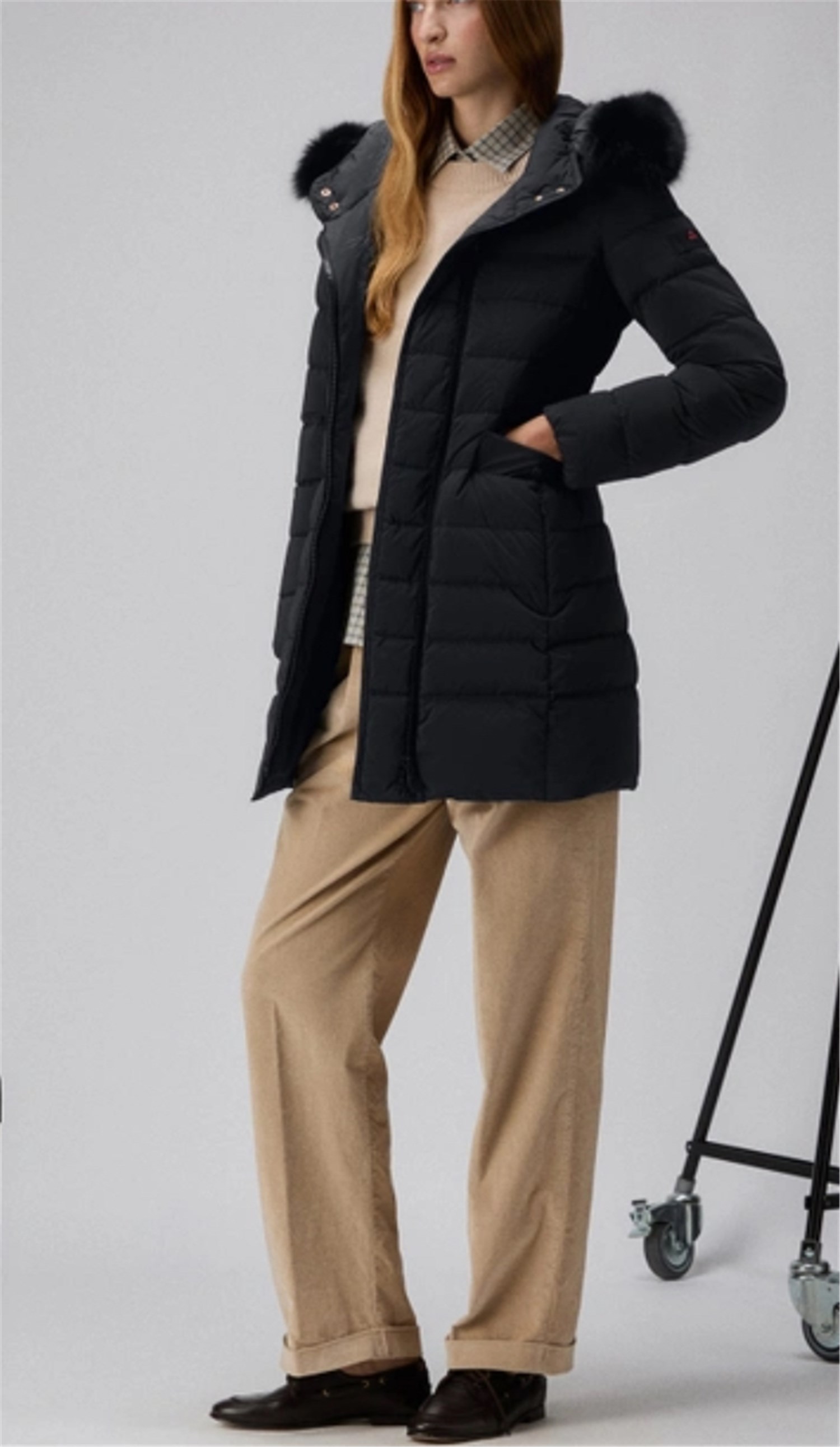 PEUTEREY PED5458 Nero Abbigliamento Donna Piumino PEUTEREY PED5458 Nero Abbigliamento Donna Piumino