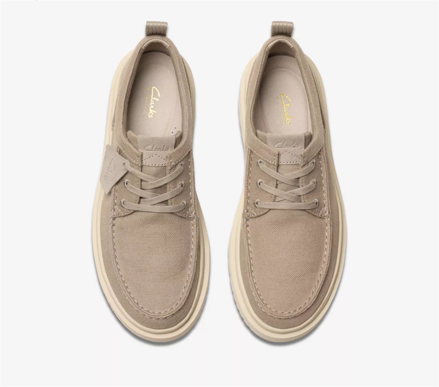Clarks Polden Moc Grigio chiaro Scarpe Uomo Sneakers Clarks Polden Moc Grigio chiaro Scarpe Uomo Sneakers