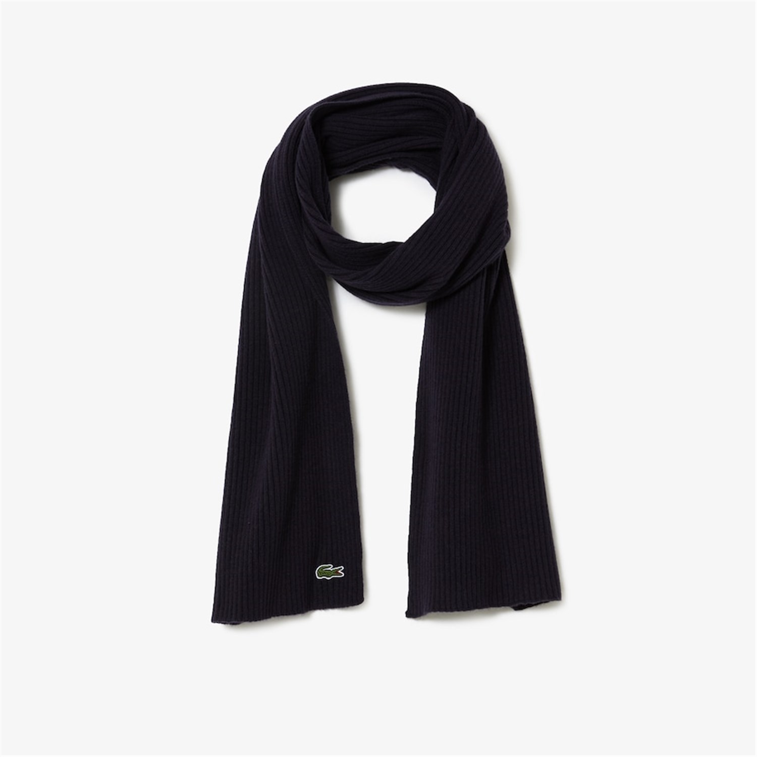 Lacoste RE0058 00 Blue Accessories Unisex Scarf Lacoste RE0058 00 Blue Accessories Unisex Scarf